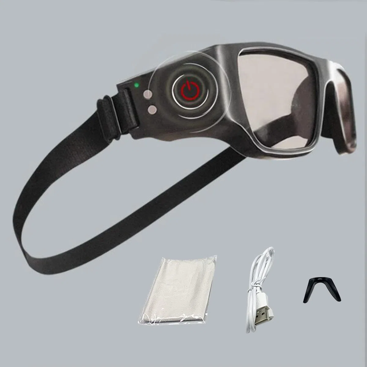 Occhiali da Dribbling, Occhiali Stroboscopici per Allenamento, Accessori per Allenamento Sportivo, Occhiali