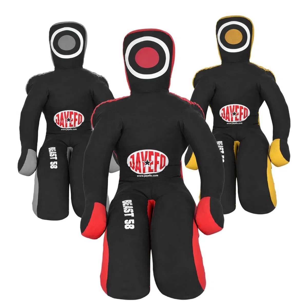 JAYEFO Beast 58 BJJ - Ciuccio brasiliano JIU Jitsu per wrestling, sottomissione, arti marziali miste, allenamento MMA, sacco da boxe, allenamento, karate, judo.