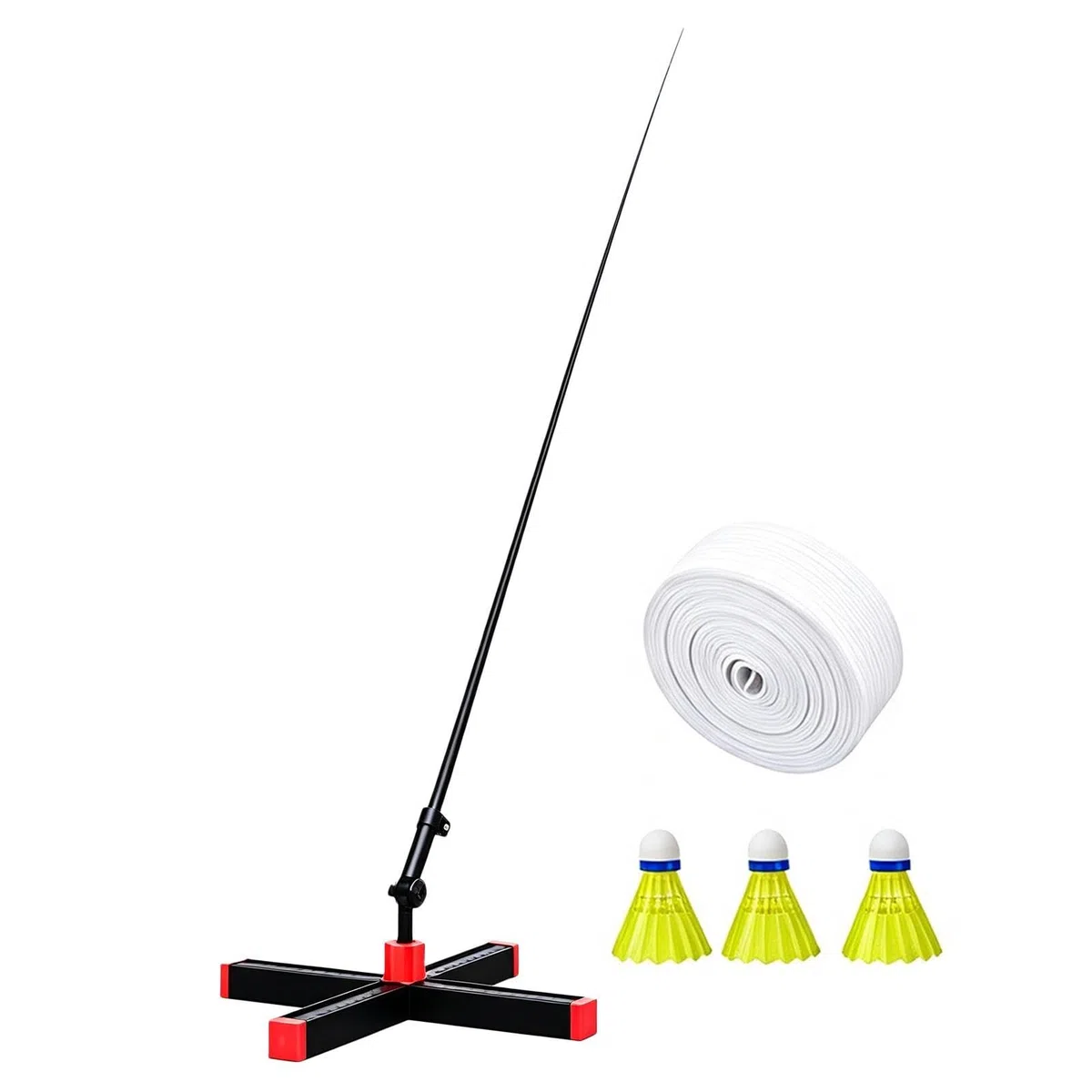 Automatic Rebound Badminton Trainer - Portable Foldable Automatic Rebound | Badminton Self-Training Aid For Women Men Teens Indoor Outdoor Home