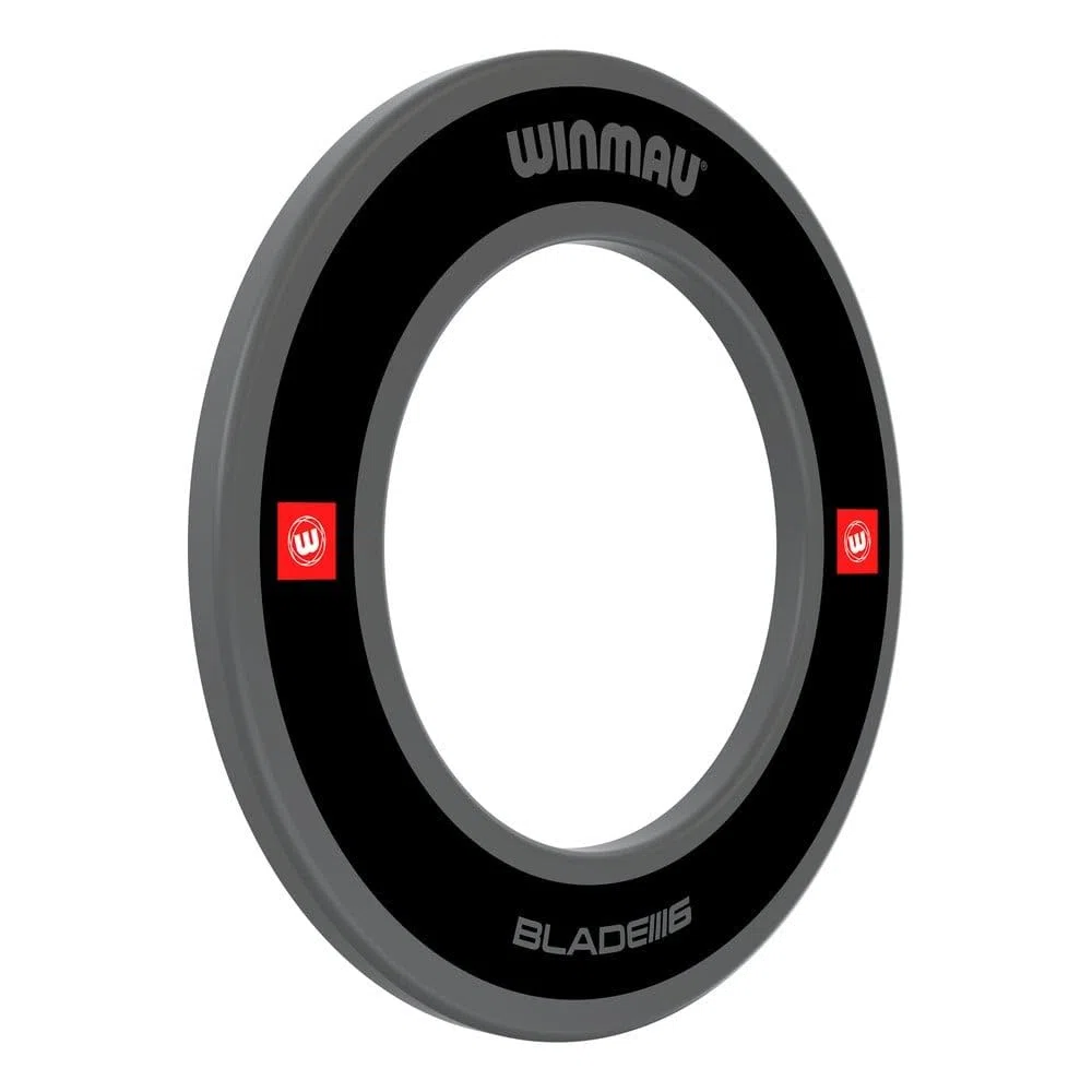 WINMAU Pro Line 1.0 & 2.0 - Anello per bersaglio per bersaglio per freccette, colore: rosso, blu, nero e bianco, protezione da parete