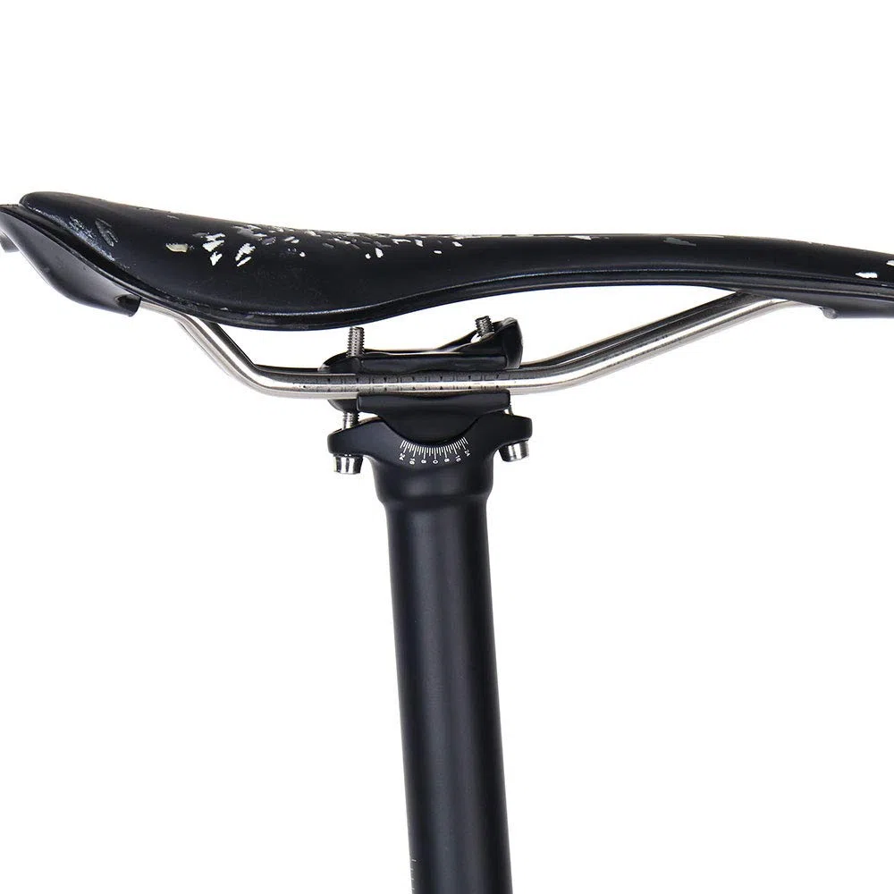 Reggisella Reggisella in fibra di carbonio Reggisella MTB/bici da strada 27.2/31.6mm Clip in fibra di carbonio in grado di proteggere la sella in carbonio Reggisella Ammortizzato(31.6x400mm)