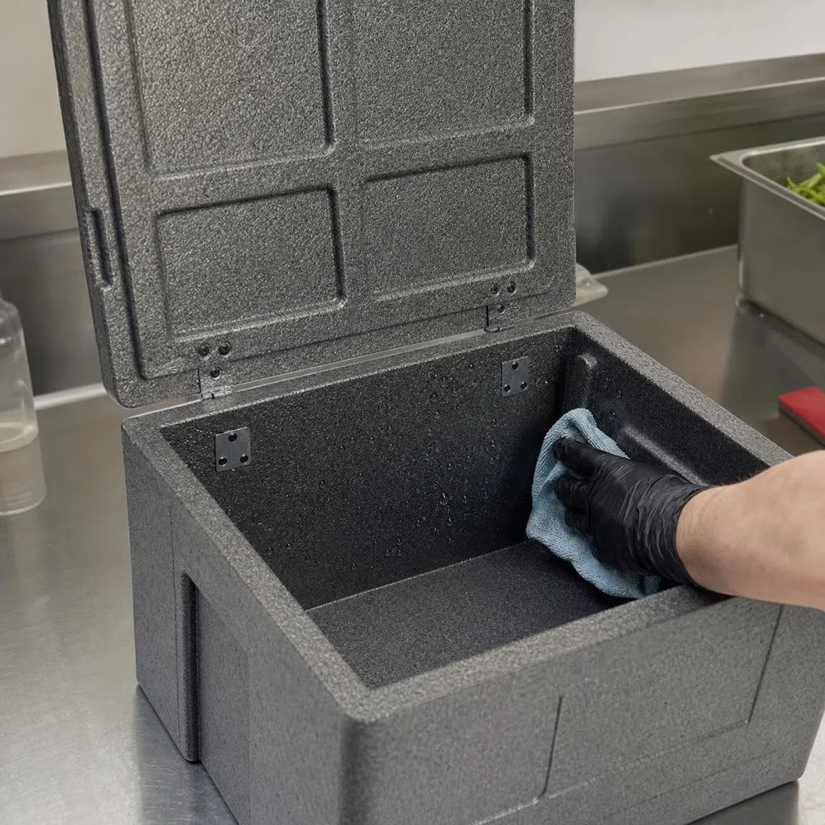 Contenitore Professionale per Trasporto Alimenti, Contenitore Isotermico Robusto per Trasporto Alimenti, uso domestico, Style 3