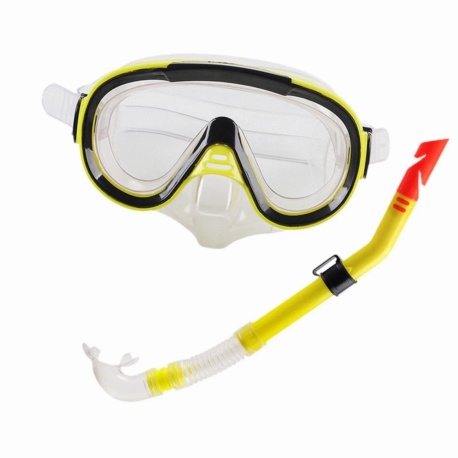 Set da snorkeling per adulti per sport acquatici, immersioni subacquee e nuoto, design leggero per uomini e donne, ideale per attività in spiaggia e in mare