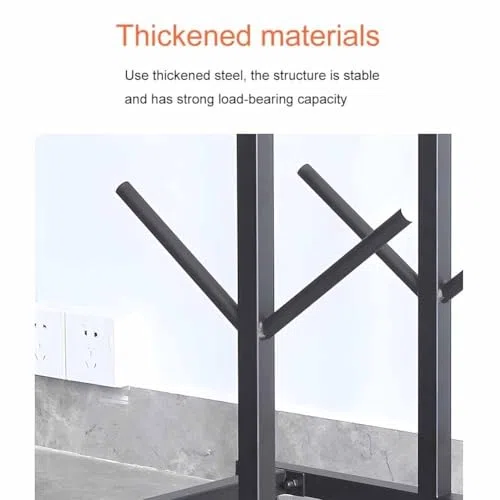Scaffale multiuso per attrezzature sportive, organizer in metallo resistente per skateboard, snowboard, sci, scooter, soluzione salvaspazio per casa e palestra