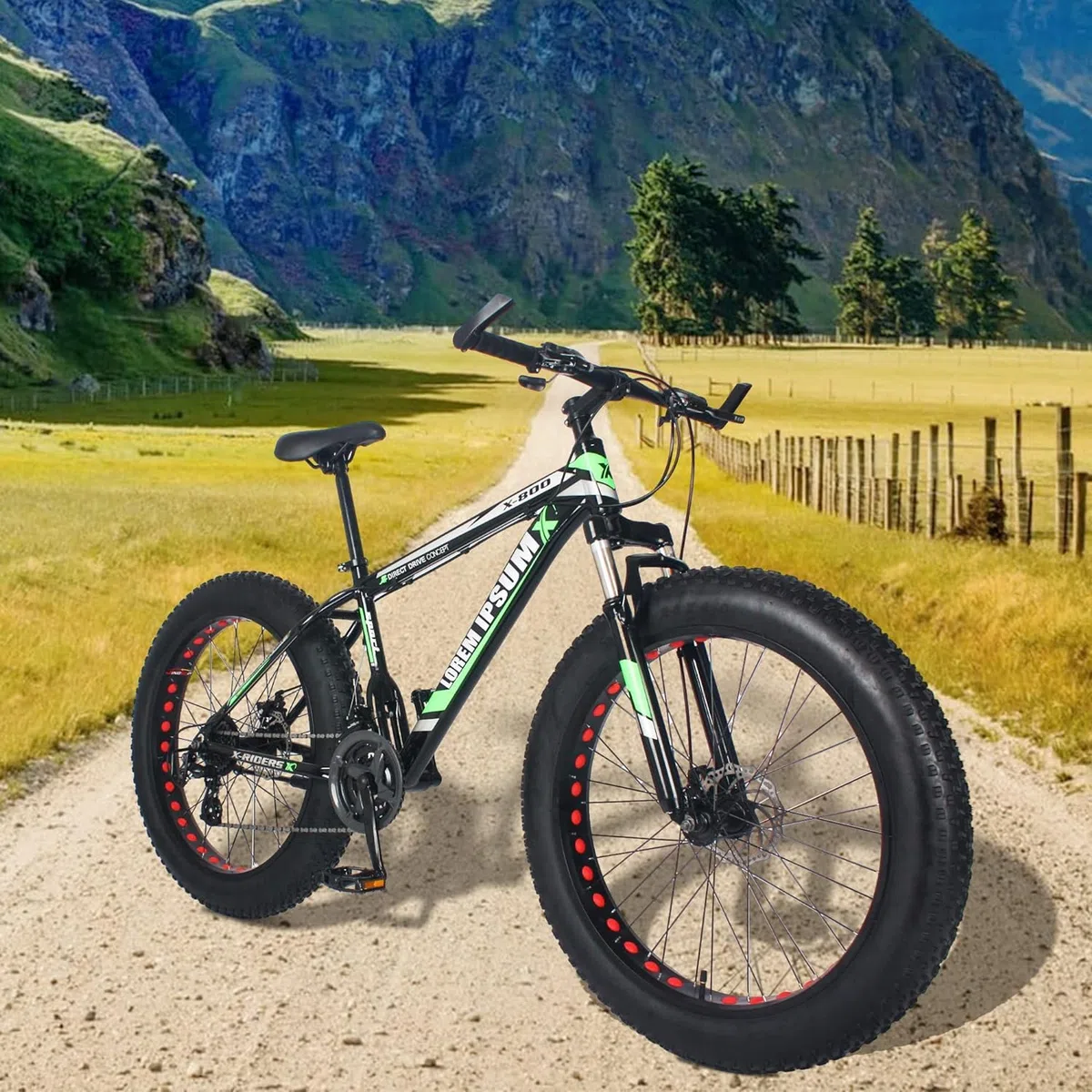 Fat Bike Tires 20 pollici pneumatici per bicicletta elettrica 20 x 3,0 e 2 pezzi di tubo da 20 pollici 20 x 3,0 AV35 mm Heavy Duty E-Bike Mountain Snow Bike