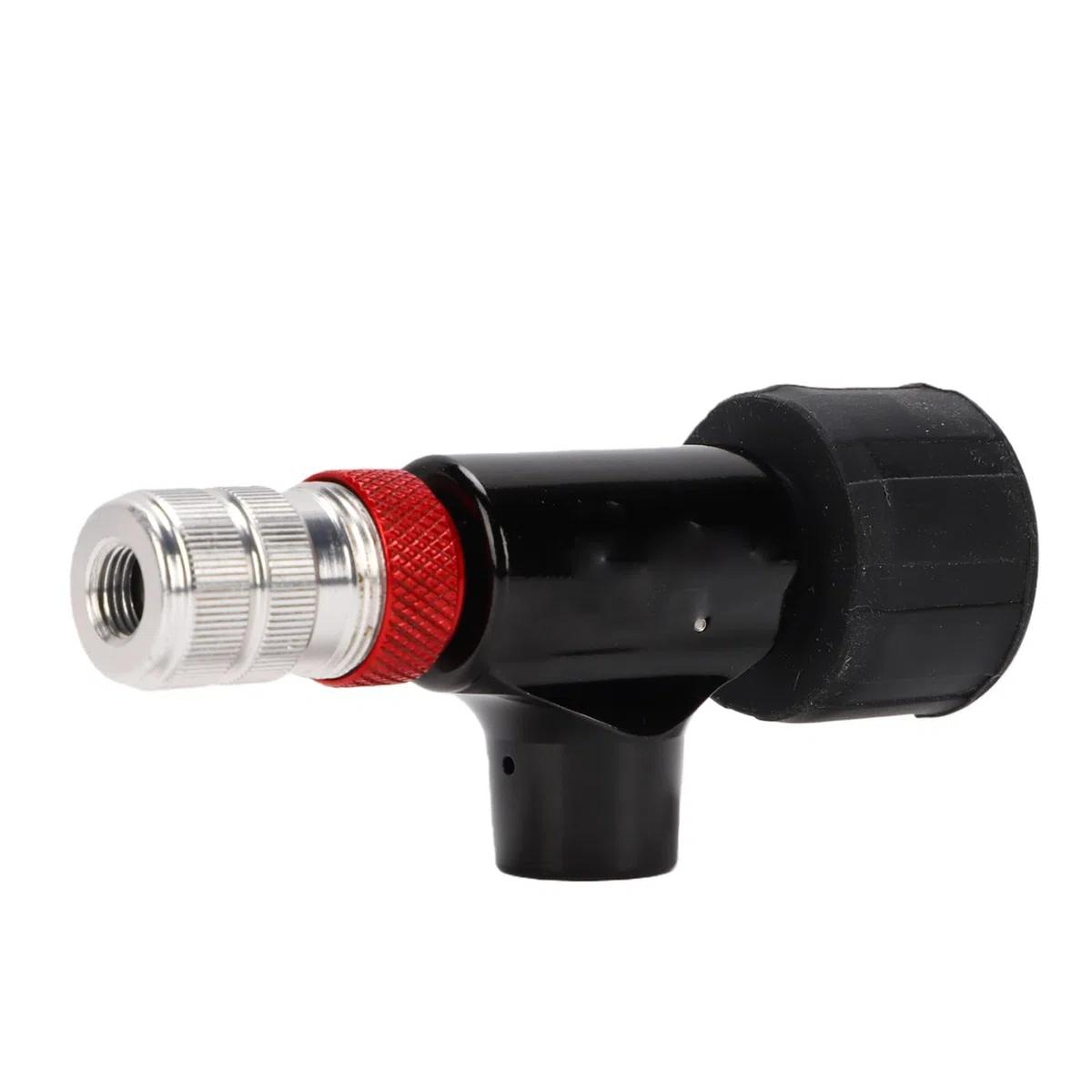 Zunate Gonfiatore per Pneumatici per Bici a CO2, Pompa per Pneumatici per Bicicletta Portatile con Manometro e Cartuccia, Kit di Gonfiaggio Veloce a CO2 per Valvole, Pompa Ad Aria per Bicicletta per