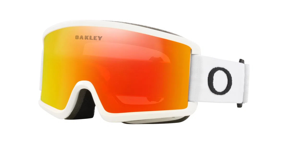 Oakley Target Line S, Occhiali Unisex-Adulto, Bianco Opaco, Taglia Unica