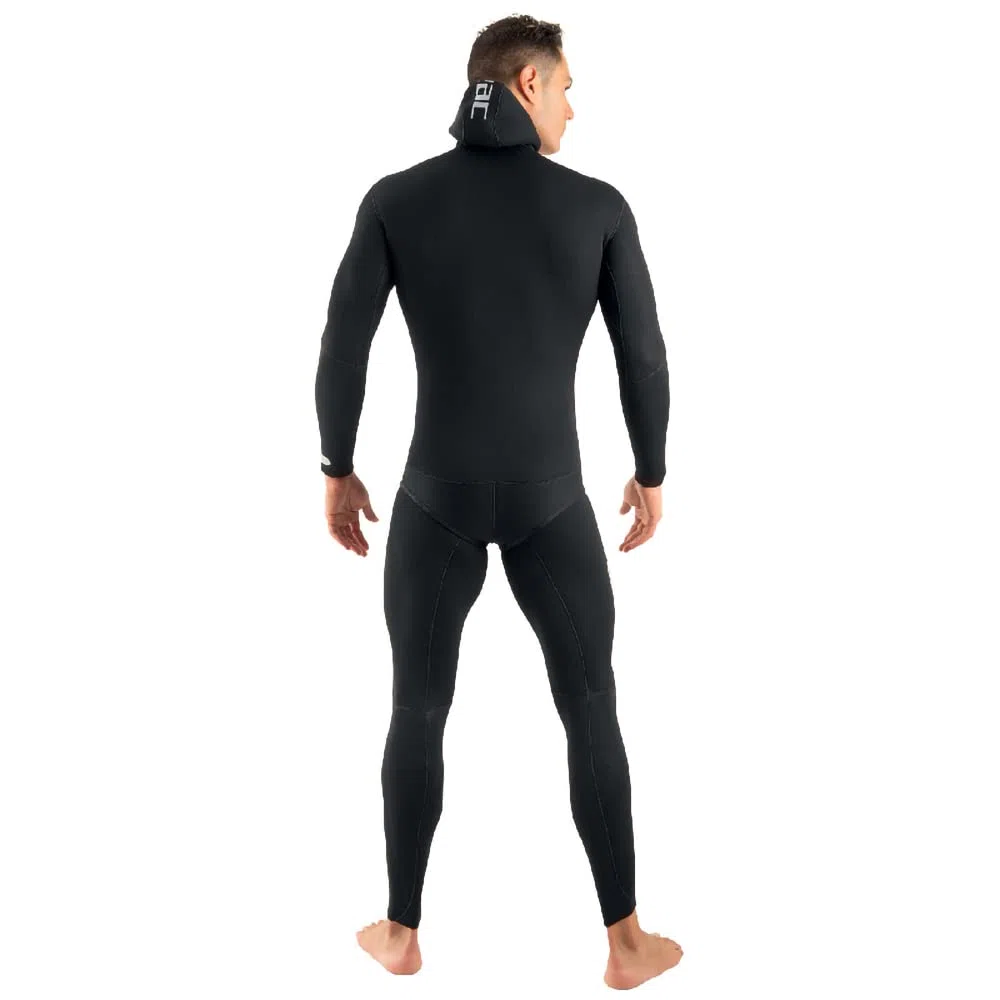 SEAC Black Shark, Muta da Pesca Sub e Apnea in Neoprene 3 mm, Due Pezzi, Interno in Spaccato Uomo