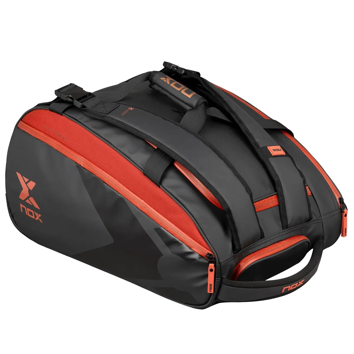 NOX Borse da Paddle Luxury Open Series Nero Rosso Bpopenblre