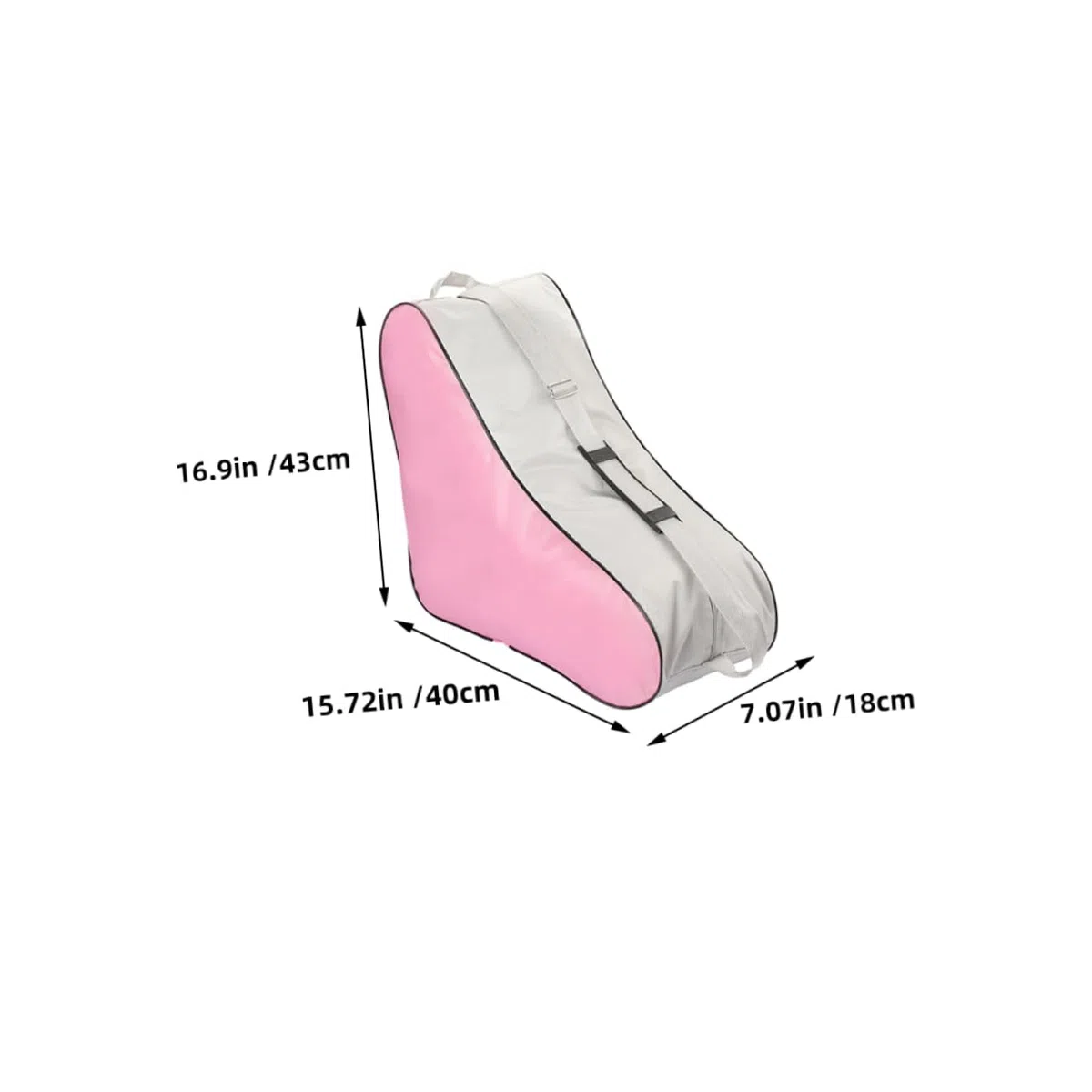 Abaodam 2pezzi Borsa Per Pattini Da Ghiaccio Borsa Per Riporre Pattini Per Pattinaggio Artistico Per Attività Sportive Fitness