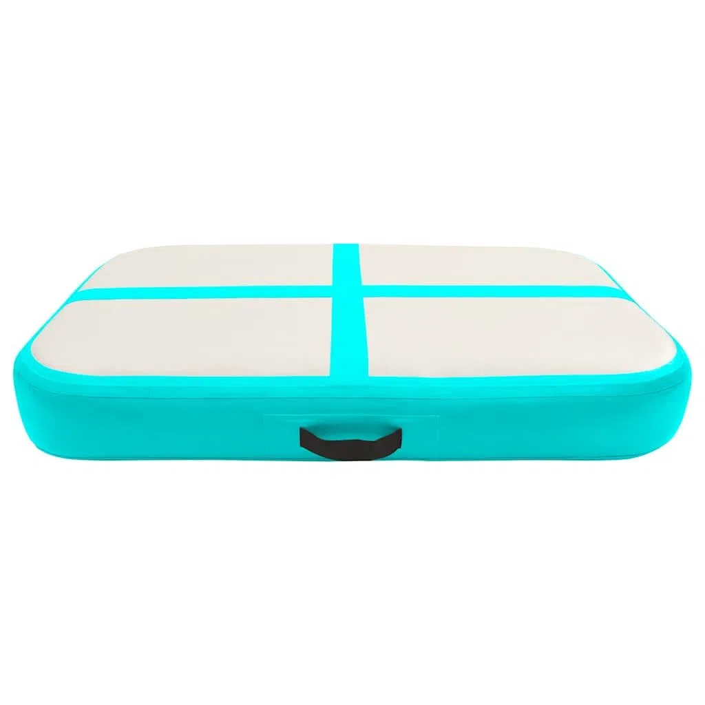 Generico Tappetino Ginnastica Gonfiabile con Pompa 60x100x20cm PVC Verde,Articoli Sportivi,Esercizio e Fitness,Yoga e Pilates,Tappetini per Yoga e pilates-92657