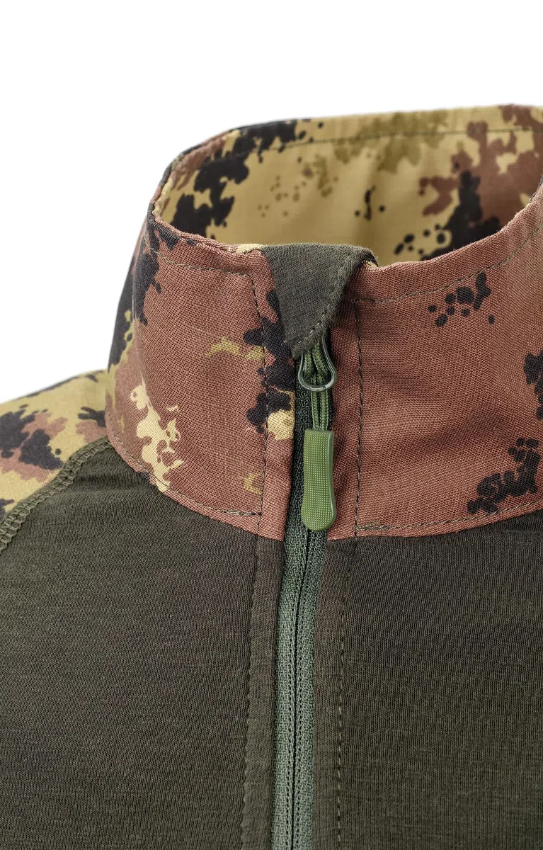 Combat Shirt Tiger 3267 Defcon5 con Tasche sui Gomiti per Protezioni Soft (Coyote