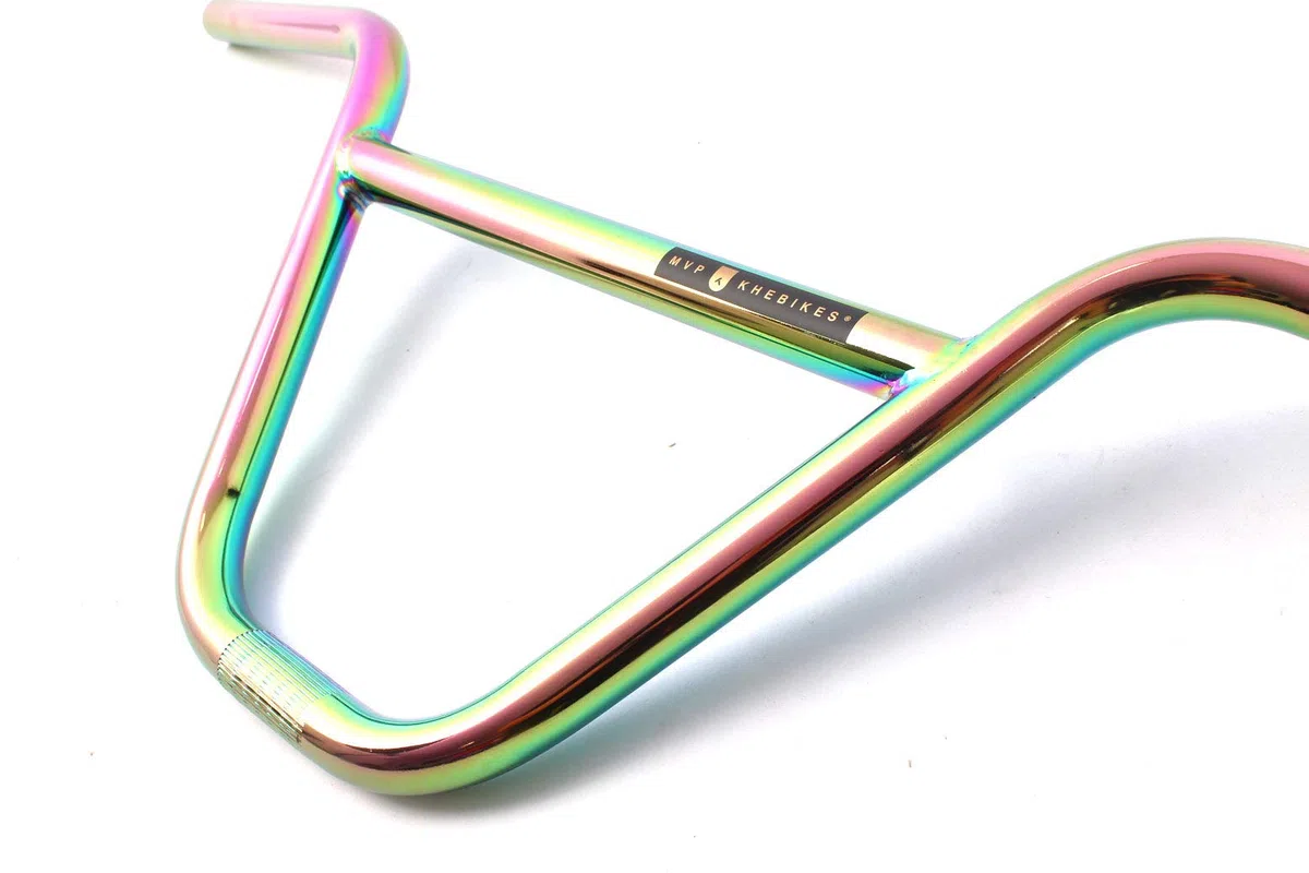 KHE MVP - BMX - Manubrio - Materiale: CrMo - Altezza: 228,6 mm - Tubo assemblato a saldatura da 22,2 mm