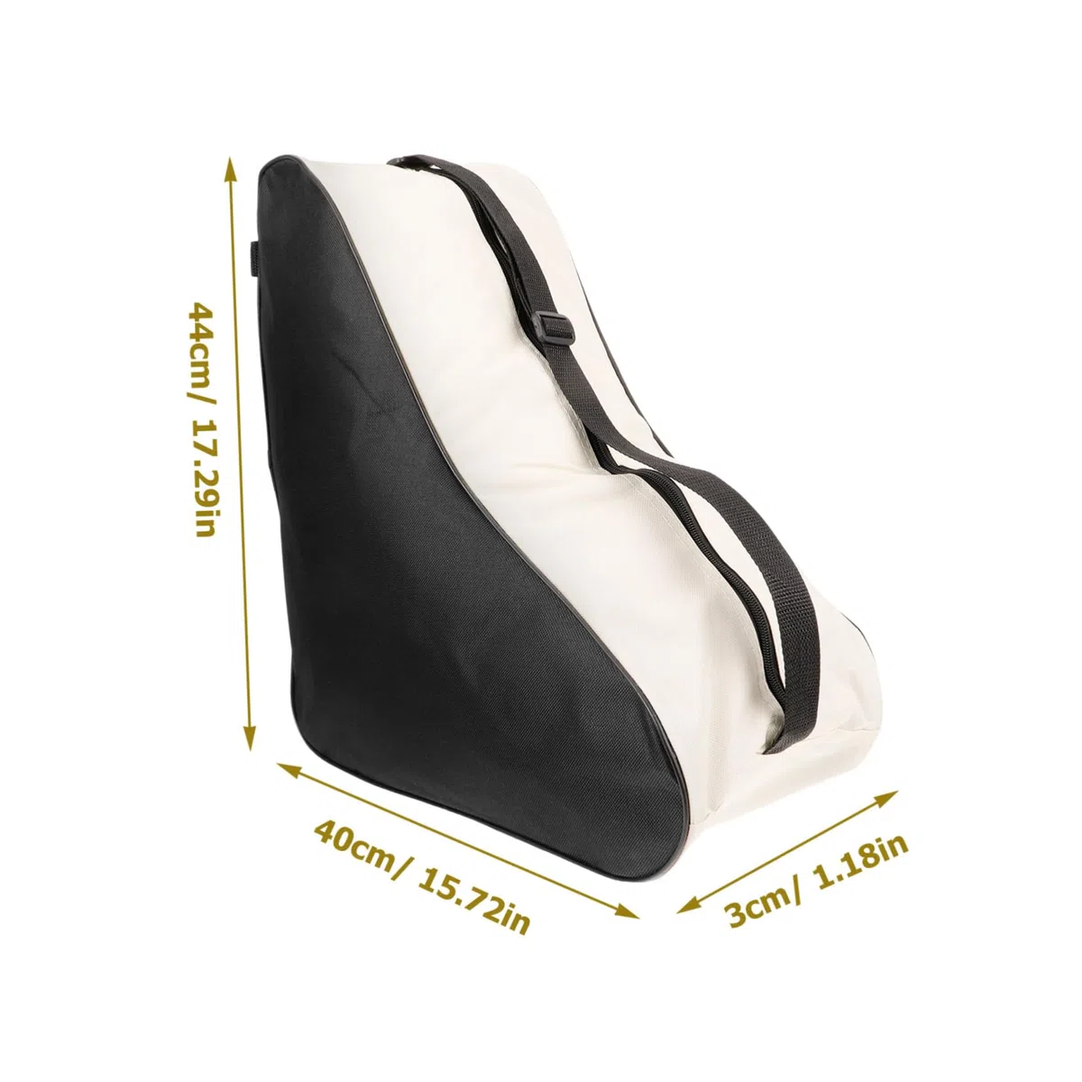 Abaodam borsa per pattini a rotelle pattinare ghiaccio Accessori pattini a rotelle per custodia per pattini a rotelle borsa per scarpe a rotelle Panno Oxford