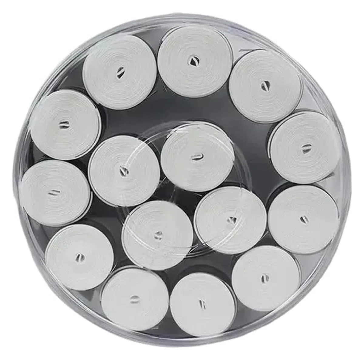 Nastro per Impugnatura da Racchetta, Nastro Overgrip for Racchetta da Tennis Fascia Antisudore in PU Damper Grip Multicolor 60 Pz