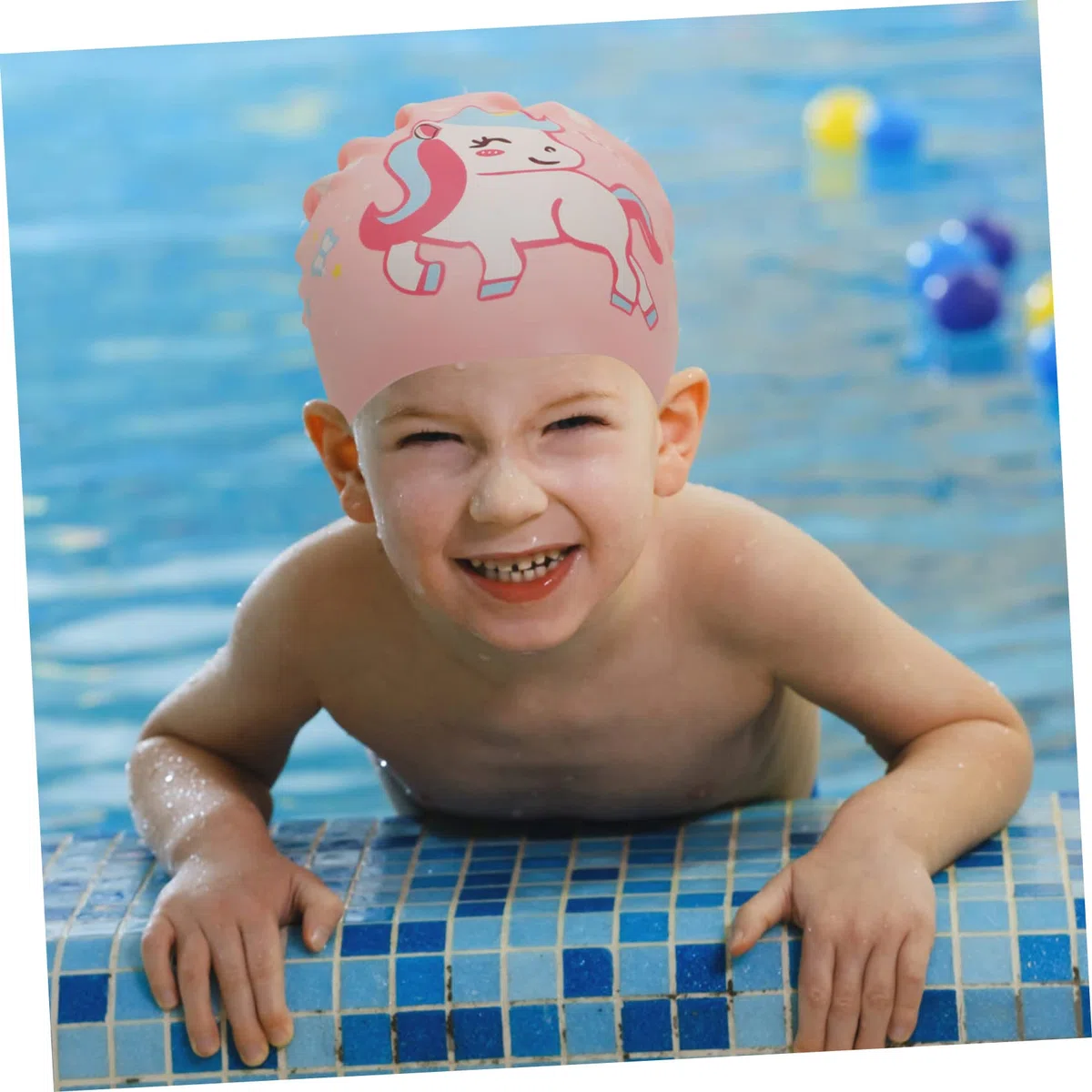 Yardwe 4 Set di Cuffie da Nuoto in Silicone per Ragazzi E Ragazze Facili da Indossare Togliere 2 Pezzi * 4