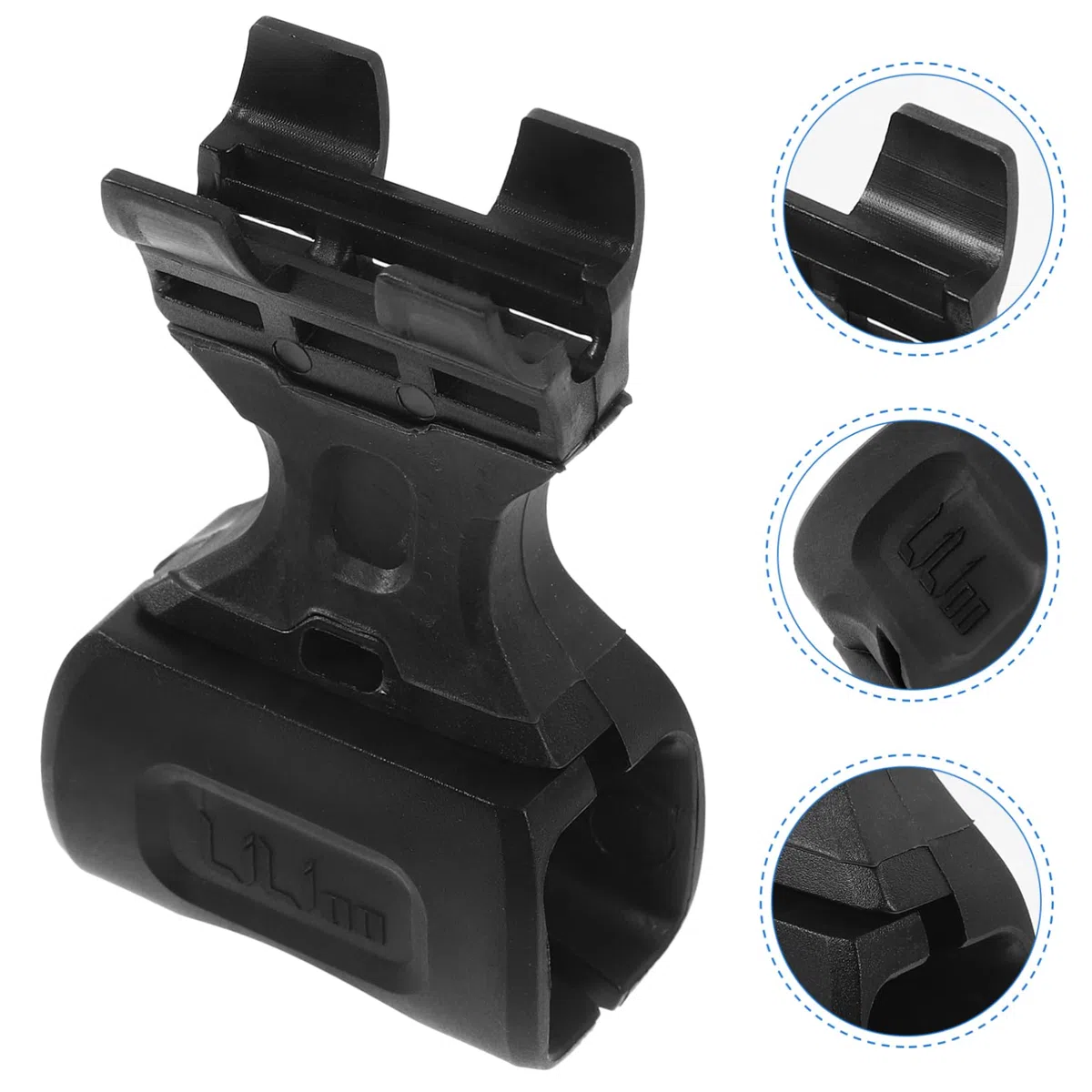 BESPORTBLE Supporto per Catena della Bicicletta Tendicatena della Bicicletta Tenditore per Mountain Bike Sostituire La Guida della Catena della Bicicletta Guida Catena Bici Ferro Black