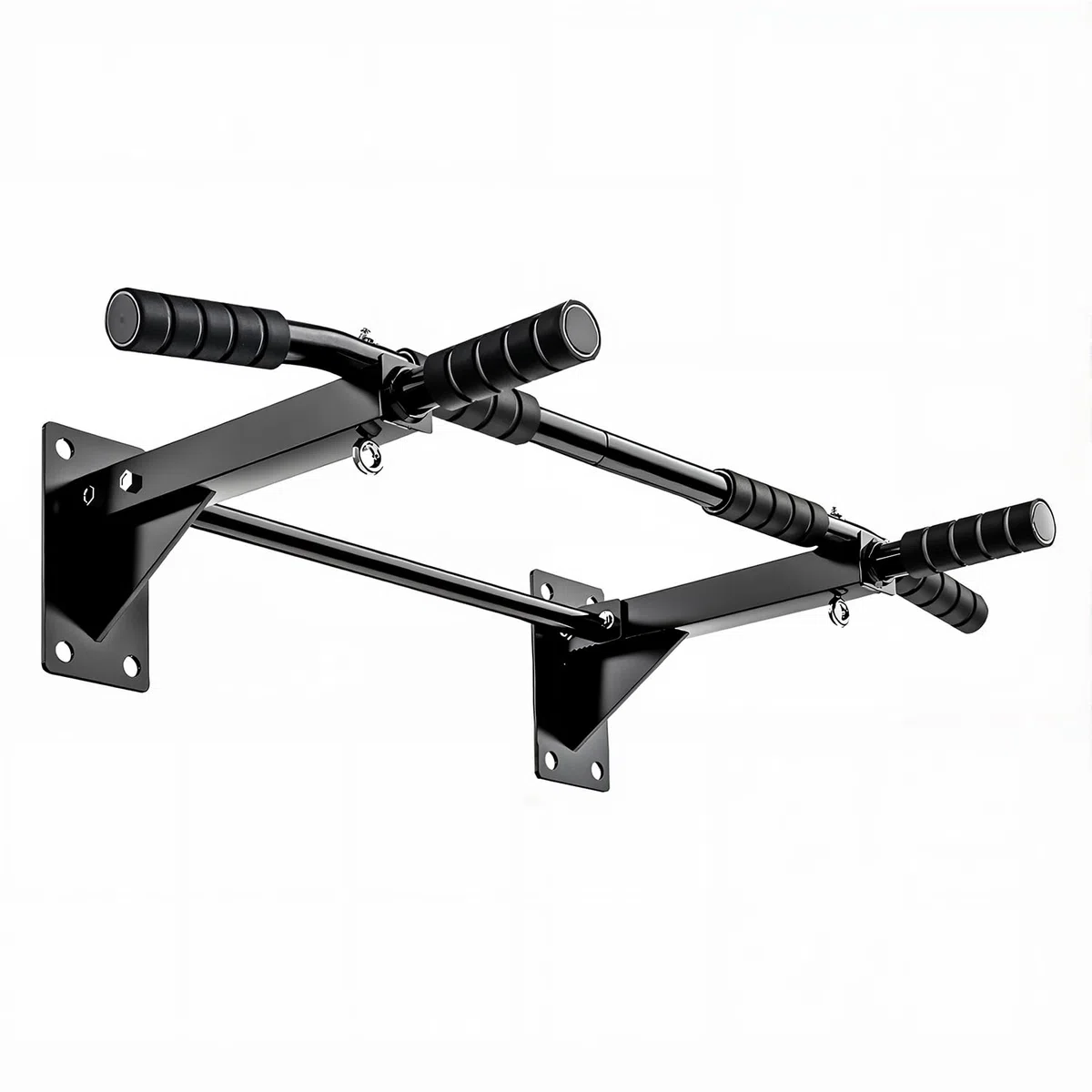 Vexloria carico sicuro/stabile di 250 kg, Barra Per Trazioni Multifunzione con impugnatura in schiuma antiscivolo, fitness da casa