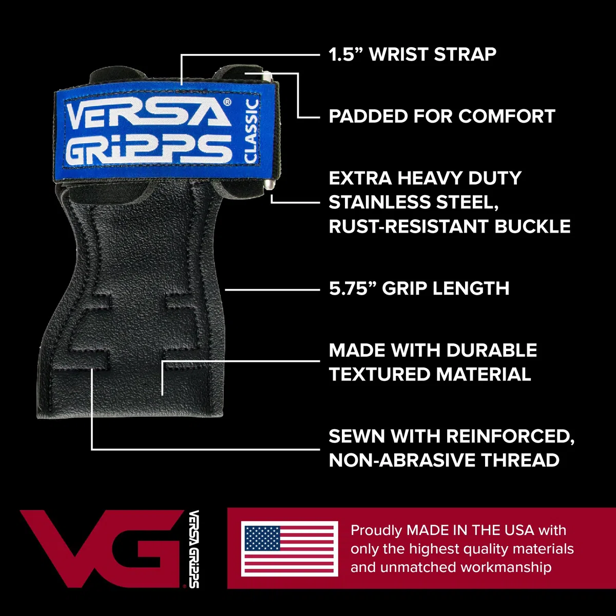 Versa Gripps® Classic Autentico. Il miglior Accessorio da Allenamento al Mondo. Prodotto negli USA
