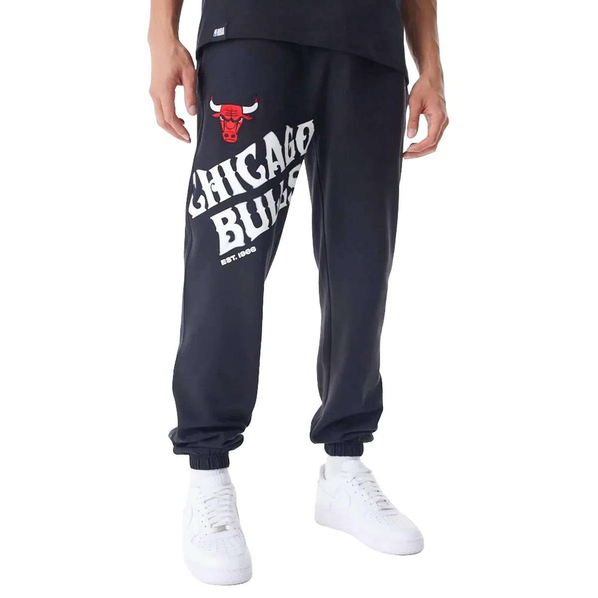 New Era NBA Graphic Chicago Bulls - Pantaloni da jogging da uomo