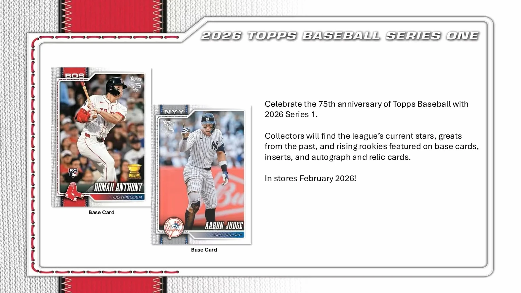 2026 Topps Baseball Serie 1 Value Blaster Box