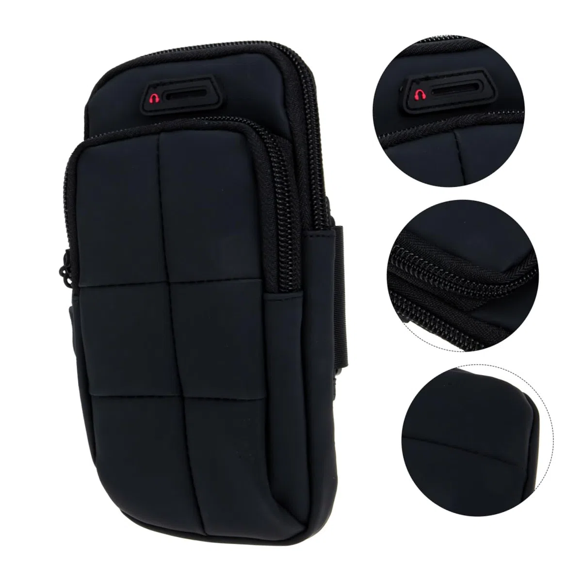UPKOCH 3pezzi Armband Per Smartphone Elastico Per Attività Sportive Custodia Leggera Per Telefono Da Braccio Design Pratico e Comfortevolper Esercizi All Aperto Adatto Tutti Modelli Di