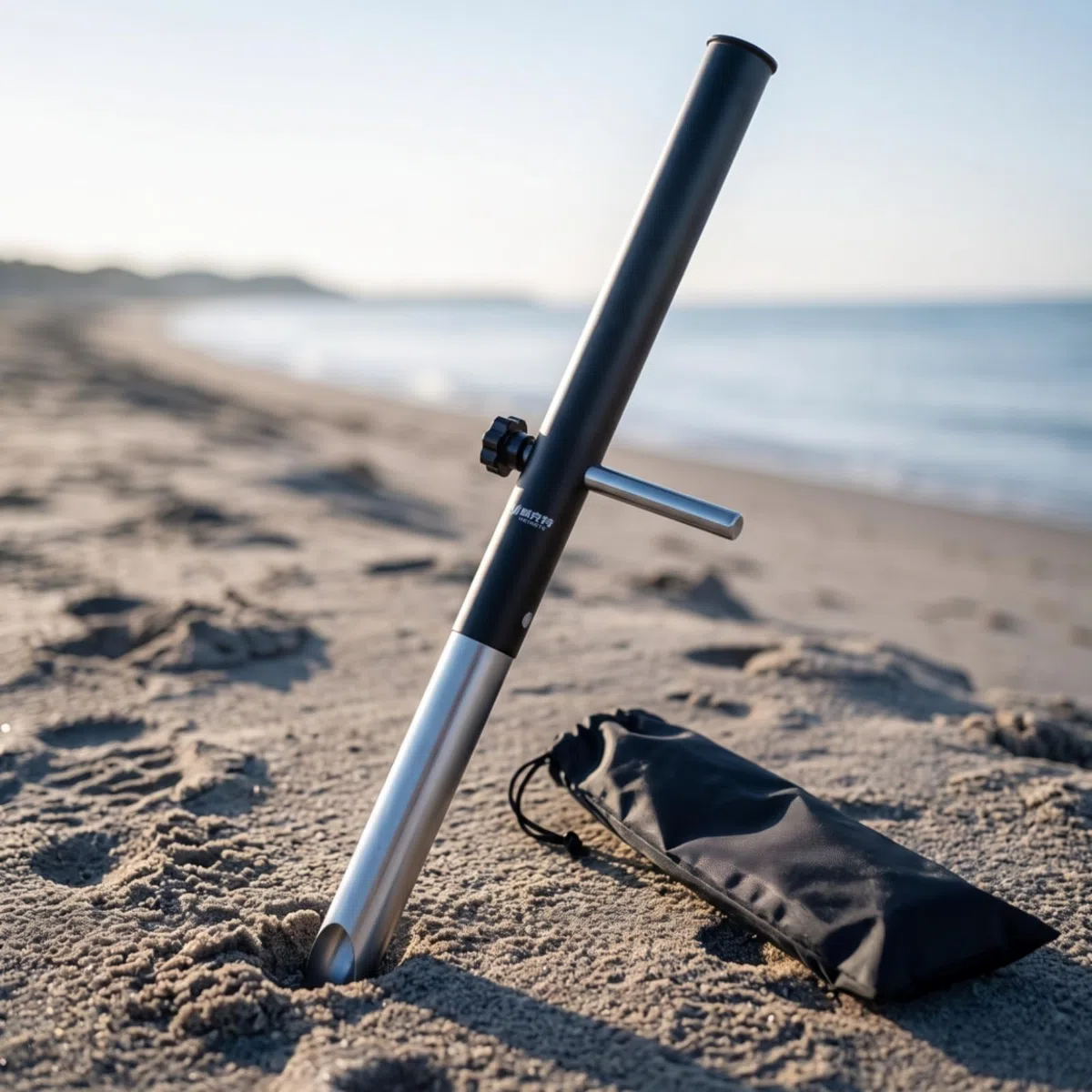 Reggicanna da Pesca con Picchetto Telescopico Supporto Smontabile per Spiaggia