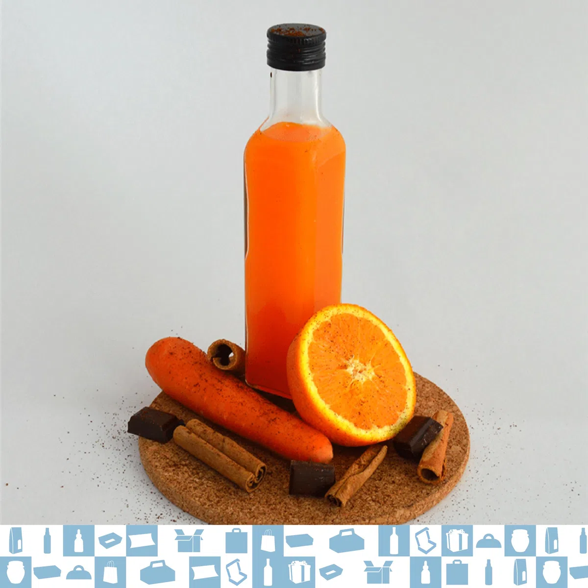 Set 20 Bottiglie di Vetro 250 ml con Tappo Nero e Beccuccio Versatore + 20 Scatole, 20 Sigilli e 20 Etichette – Oliera Regalo per Olio e Aceto | Espirito Rebelde