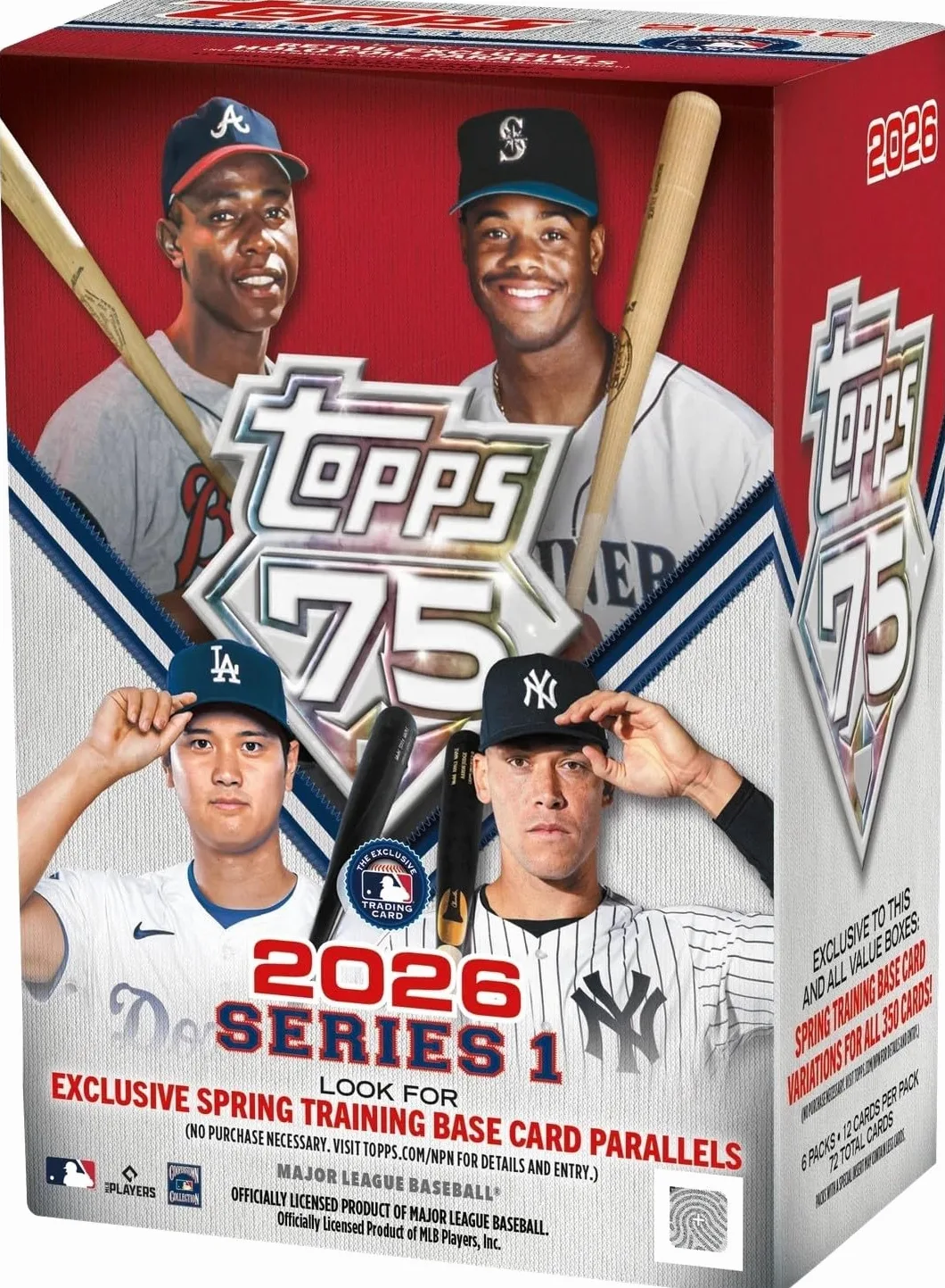 2026 Topps Baseball Serie 1 Value Blaster Box