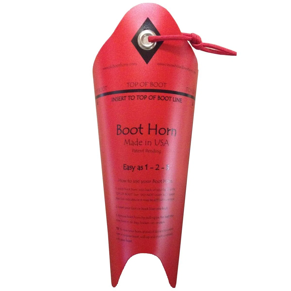 da Ski and Snowboard Boot Horn