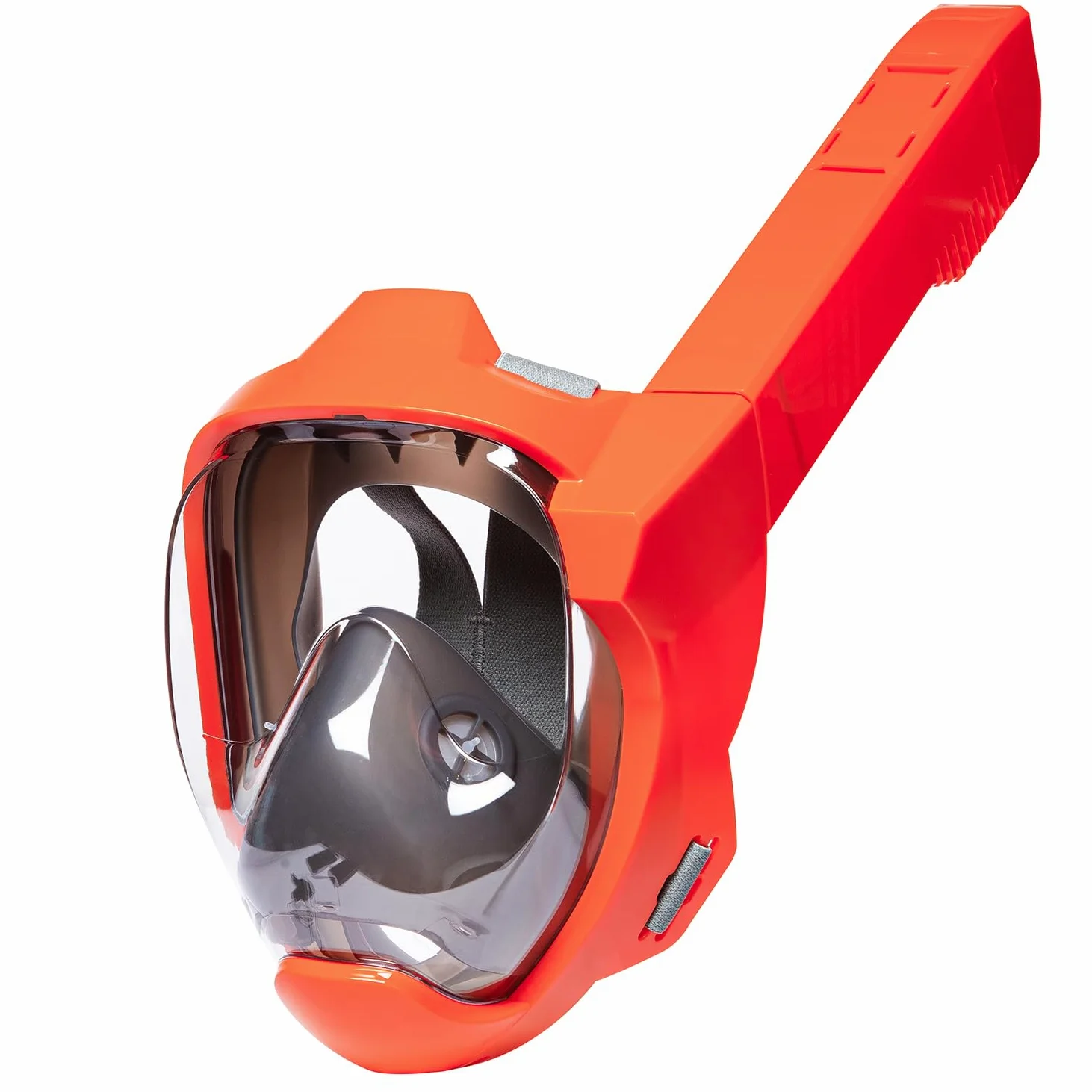 Maschera da snorkeling a pieno facciale,tubo laterale migliorato con un aumento del 67 % dell’apporto di ossigeno,maschera subacquea anti-perdita e anti-appannamento