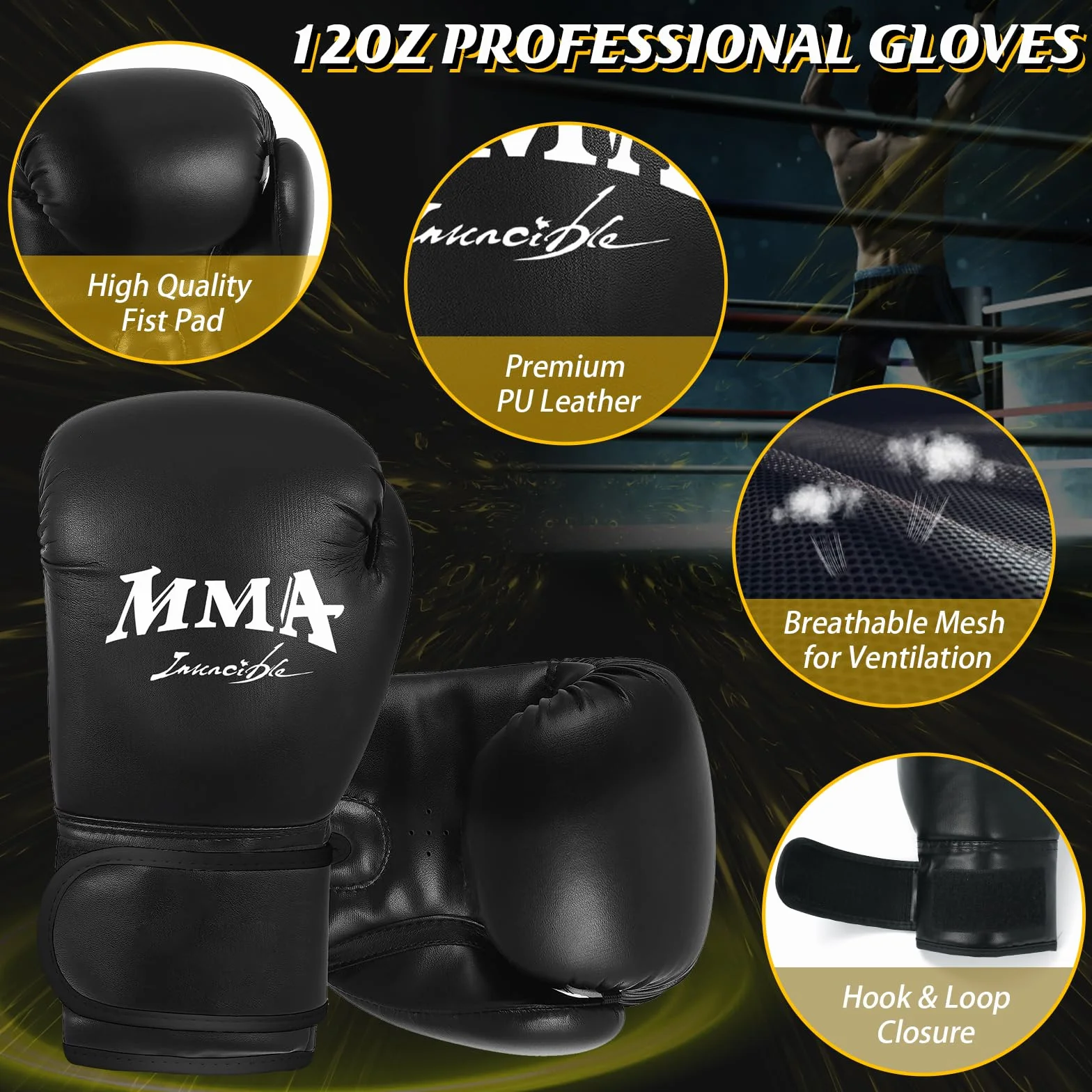 NZQXJXZ Sacco da boxe 2 in 1 per adulti, 180 cm autogonfiante, pesante con guantoni da boxe e pompa ad aria integrata, per allenamento MMA, Muay Thai, fitness, principianti