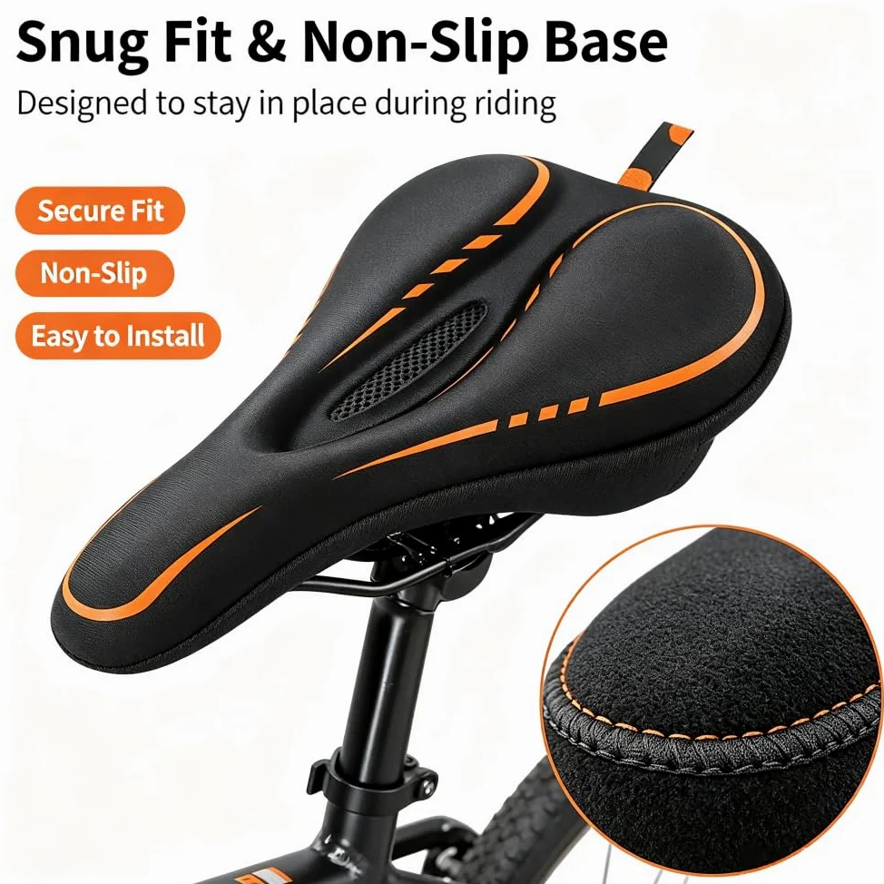 Coprisella per Bicicletta per Trek Slash Carbon 2019 | Morbido Coprisella Bici, Copri Sella Bicicletta Comoda in Memory Foam a Doppio Strato