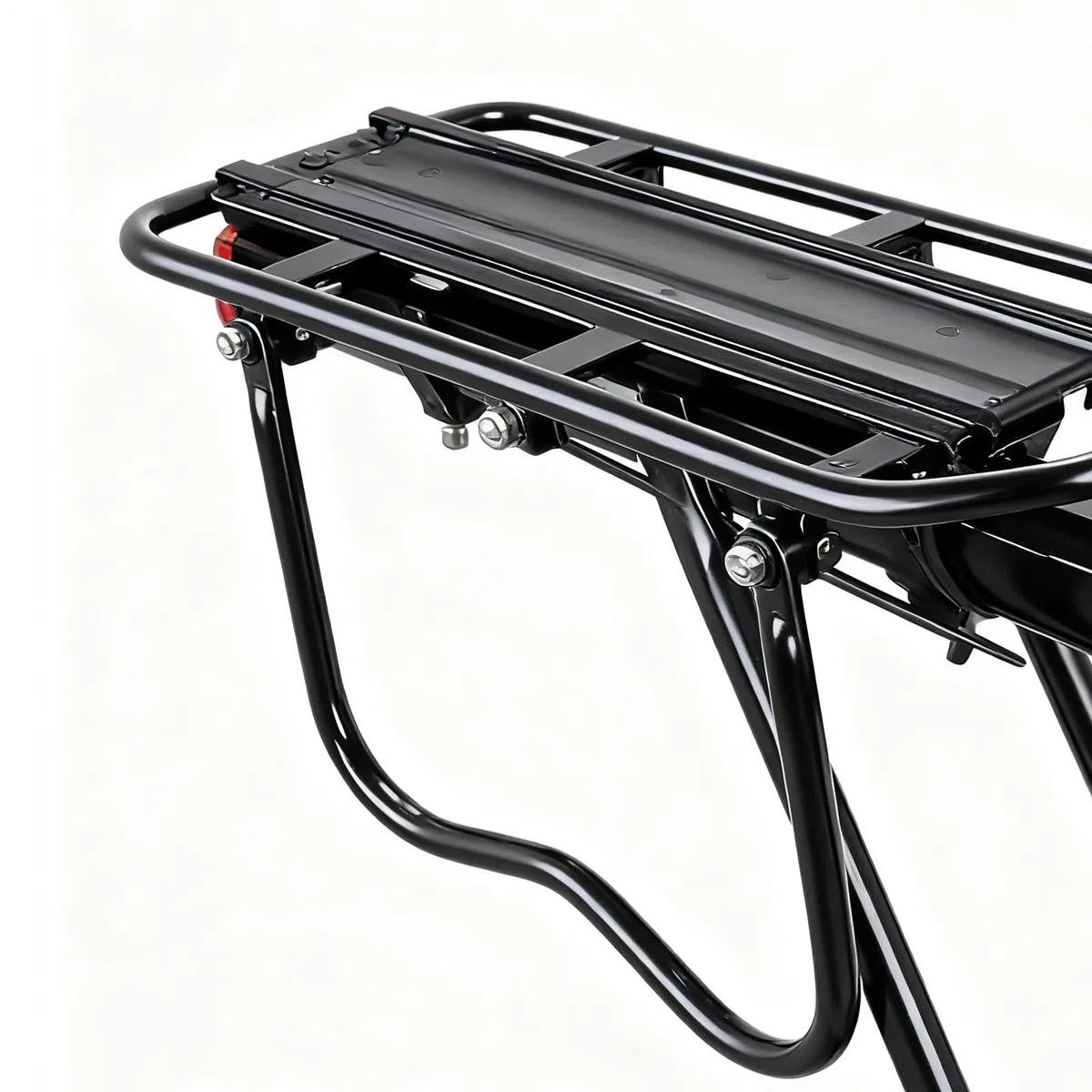 Portapacchi Posteriore Bici Carico 25 kg Sblocco Rapido con Attrezzi | Universale Portapacchi Borsa Da Bicicletta per Ciclismo Montano Urbano Pendolarismo Trasporto Outdoor Unisex