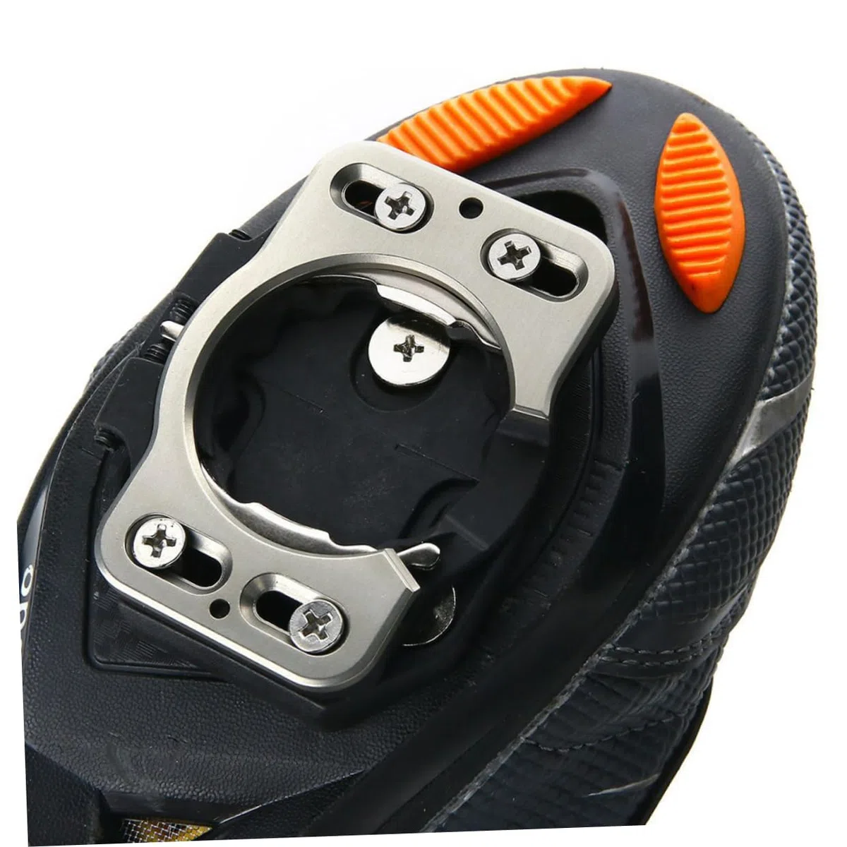 Hemobllo 2pezzi Tacchette Per Bici Da Strada Sgancio Rapido Copritacchette Per Ciclismo Adattatori Per Pedali Da Ciclismo Clip Per Tacchette Accessorio Per Bici Strada