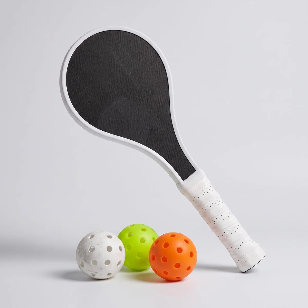 Racchetta da Allenamento Leggera | Mini, Paletta da Pickleball con Manico Nastrato, Antiscivolo, Attrezzatura, per Riscaldamento, Atleti