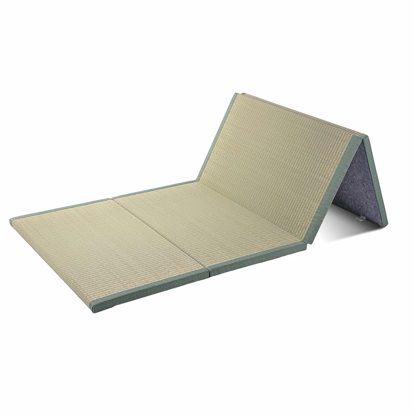 Tappetino ecologico per erba – Materasso pieghevole antiscivolo per meditazione, yoga e sonno, spessore 3,5 cm, per benessere e relax