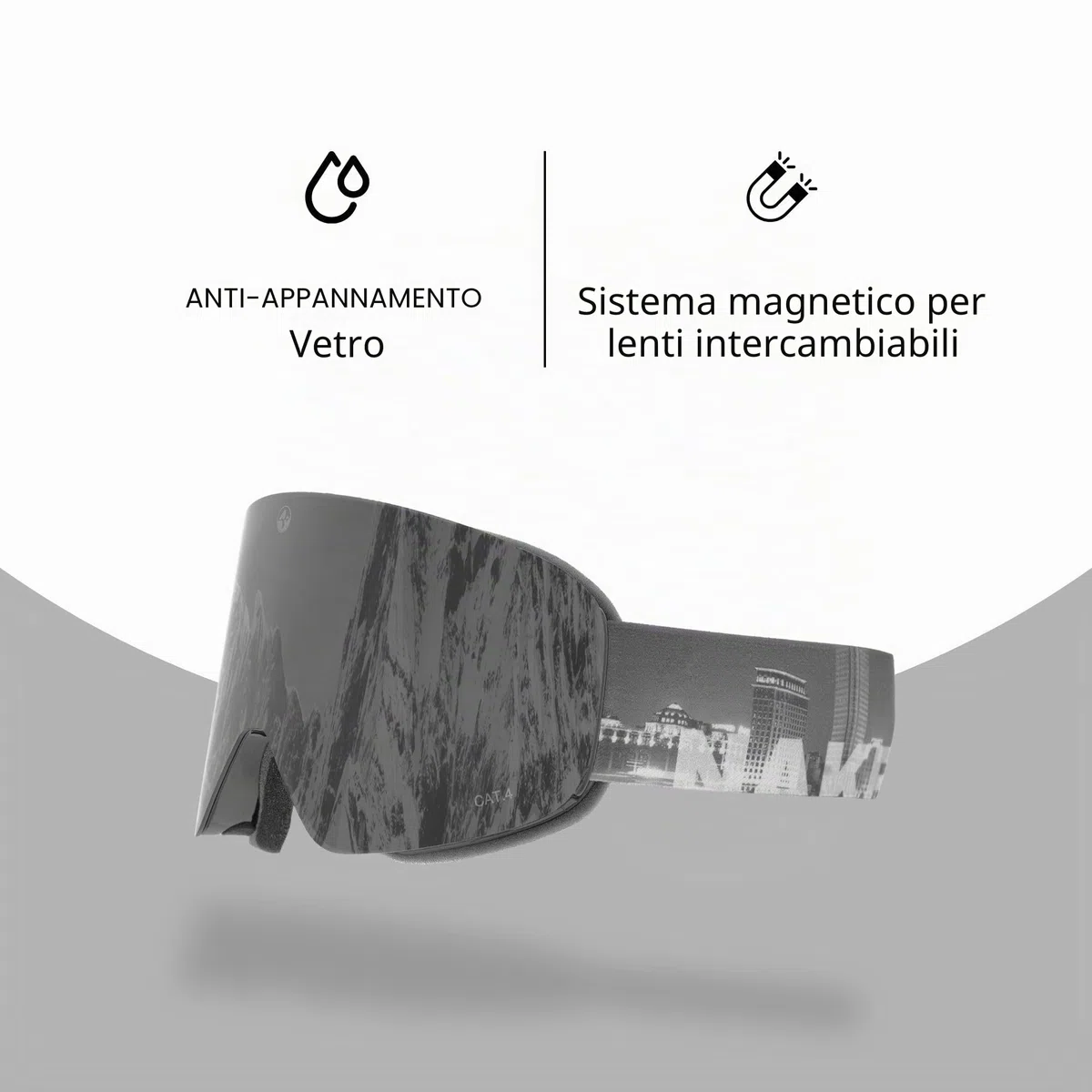 NAKED Optics Occhiali da sci da snowboard
