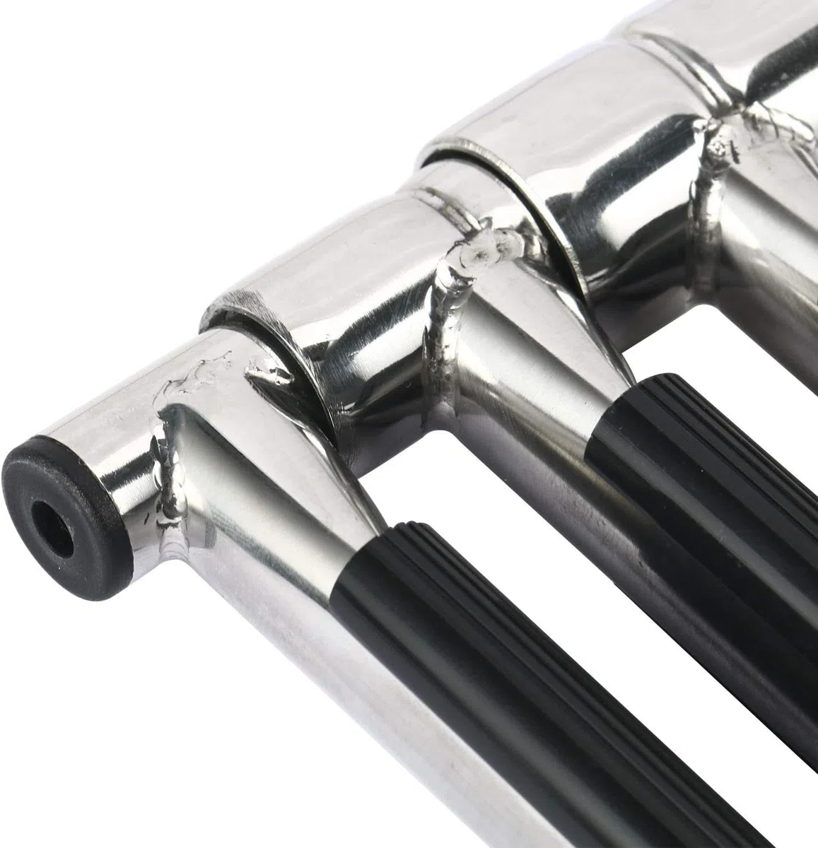 TREPPE - Scala Pieghevole in Acciaio Inox per Barca, Scala Telescopica per Barca e Yacht 4 Gradini