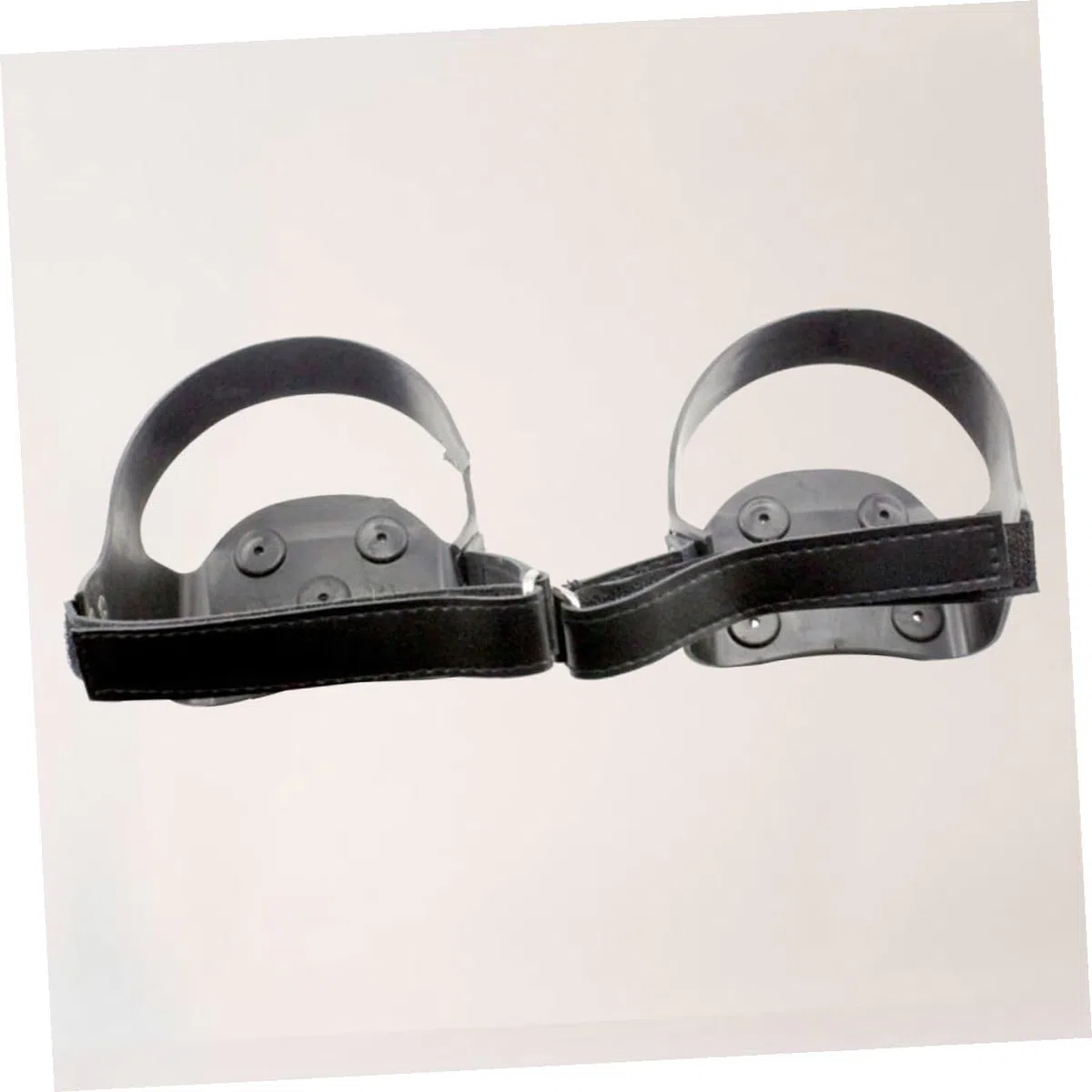 Ramponi da Ghiaccio in Silicone con Denti per Scarpe Donna Tacchetti Antiscivolo Leggeri e Resistenti con Fascia Riflettente per Corsa Arrampicata e Trekking Sicuro su Superficie