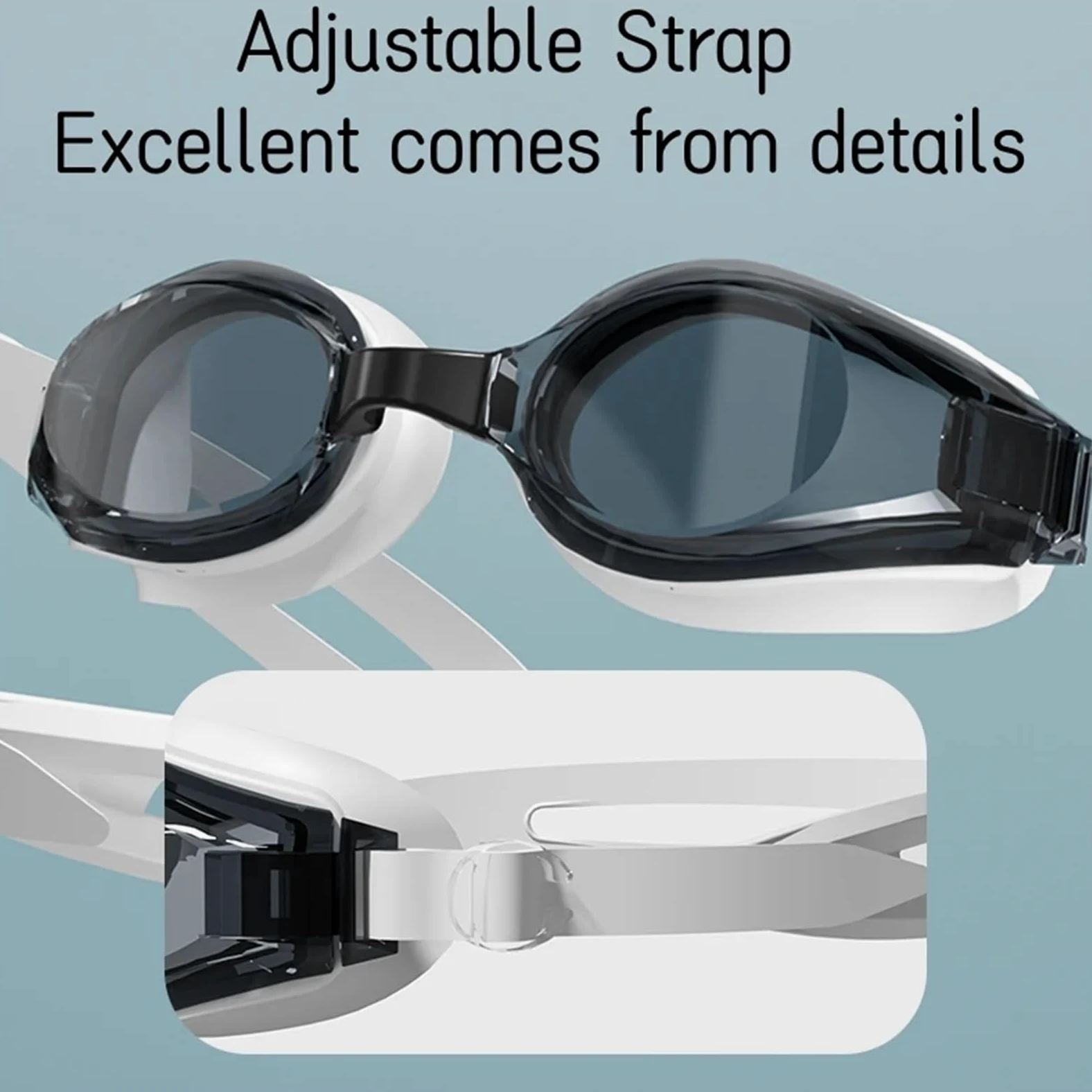 1pc occhialini da nuoto unisex antiappannamento impermeabili Per Sport | Occhialini da nuoto for adulti Occhiali da nuoto regolabili senza perdite