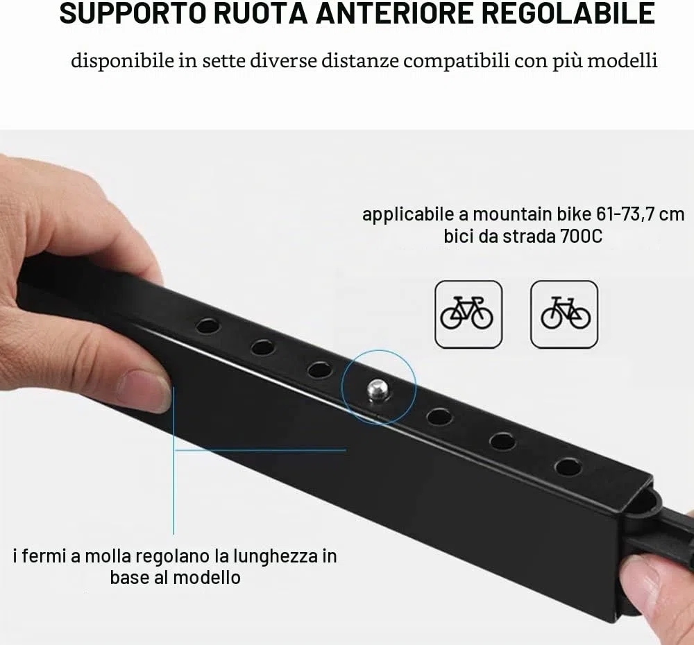 Rulli pieghevoli per allenamento di resistenza per MTB e bici da strada, stazione di esercizio per ciclismo indoor