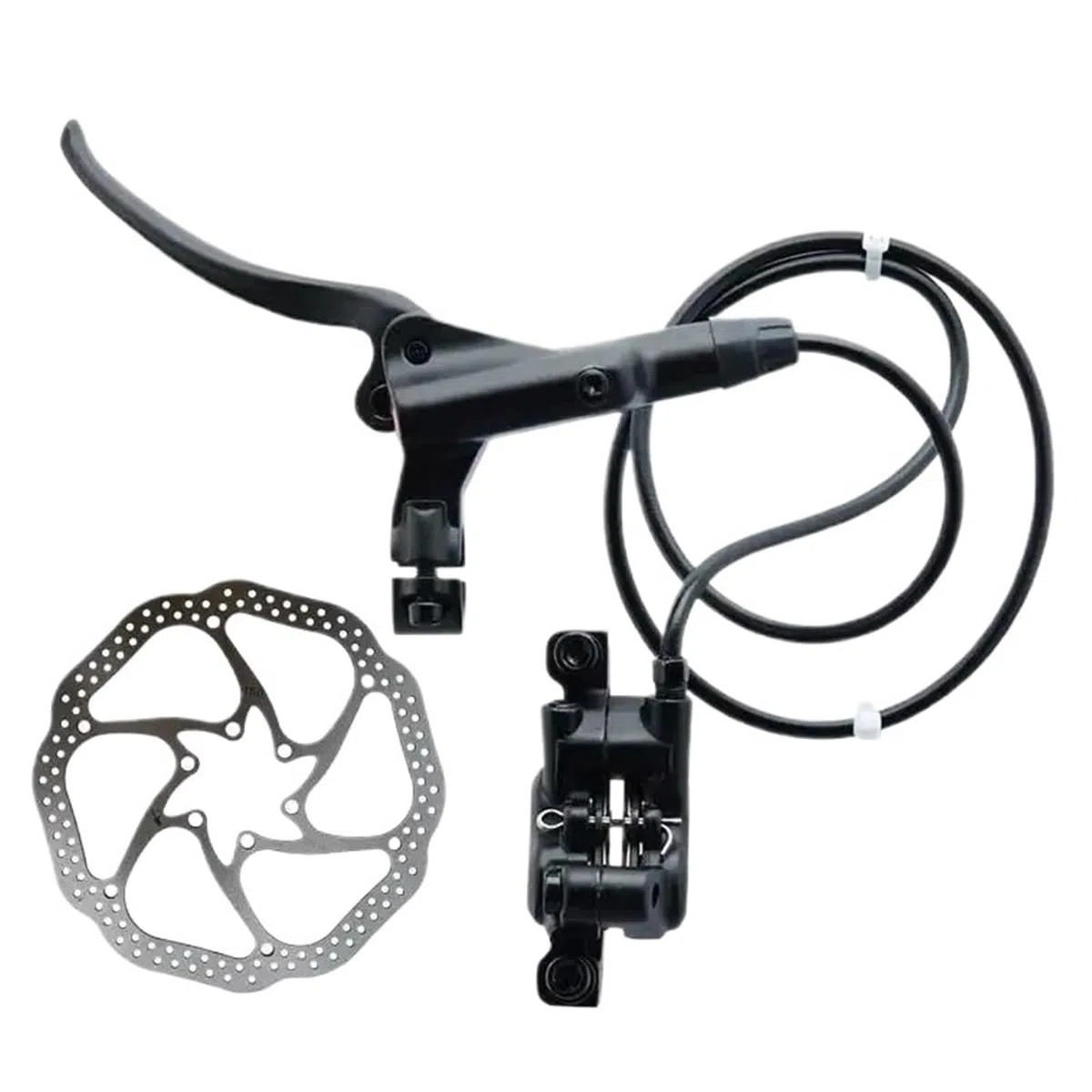 HB-876 Set Freno Idraulico a Disco Pieghevole per Mountain Bike a 4 Pistoni Set Anteriore 800 Posteriore 1450mm Parti per crampi per Biciclette MTB