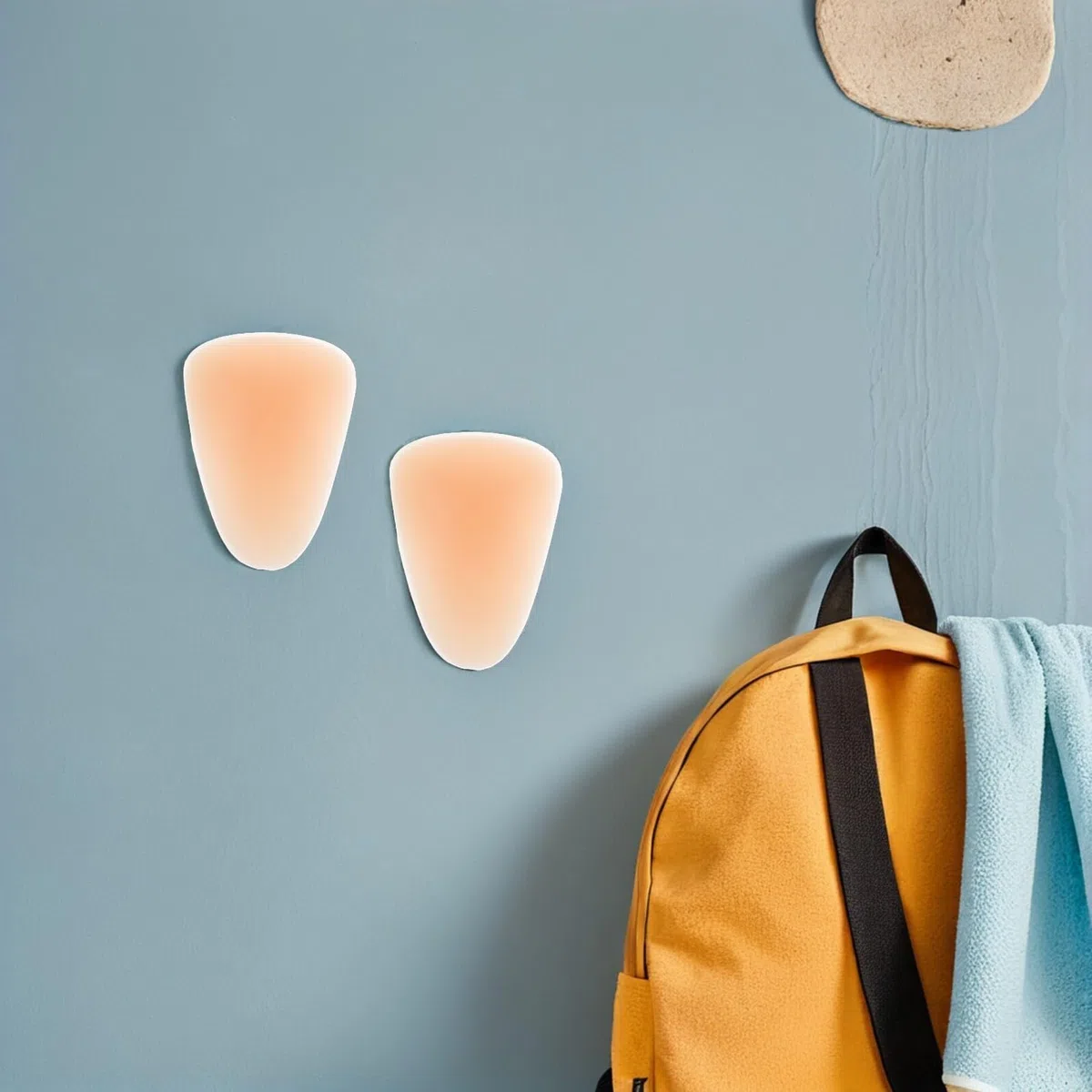 Ginocchiere in Silicone per Ginocchio 4 Pezzi Beige Assorbimento D'urto e Vestibilità Aderente per Skateboard e Piste di Pattinaggio All'aperto