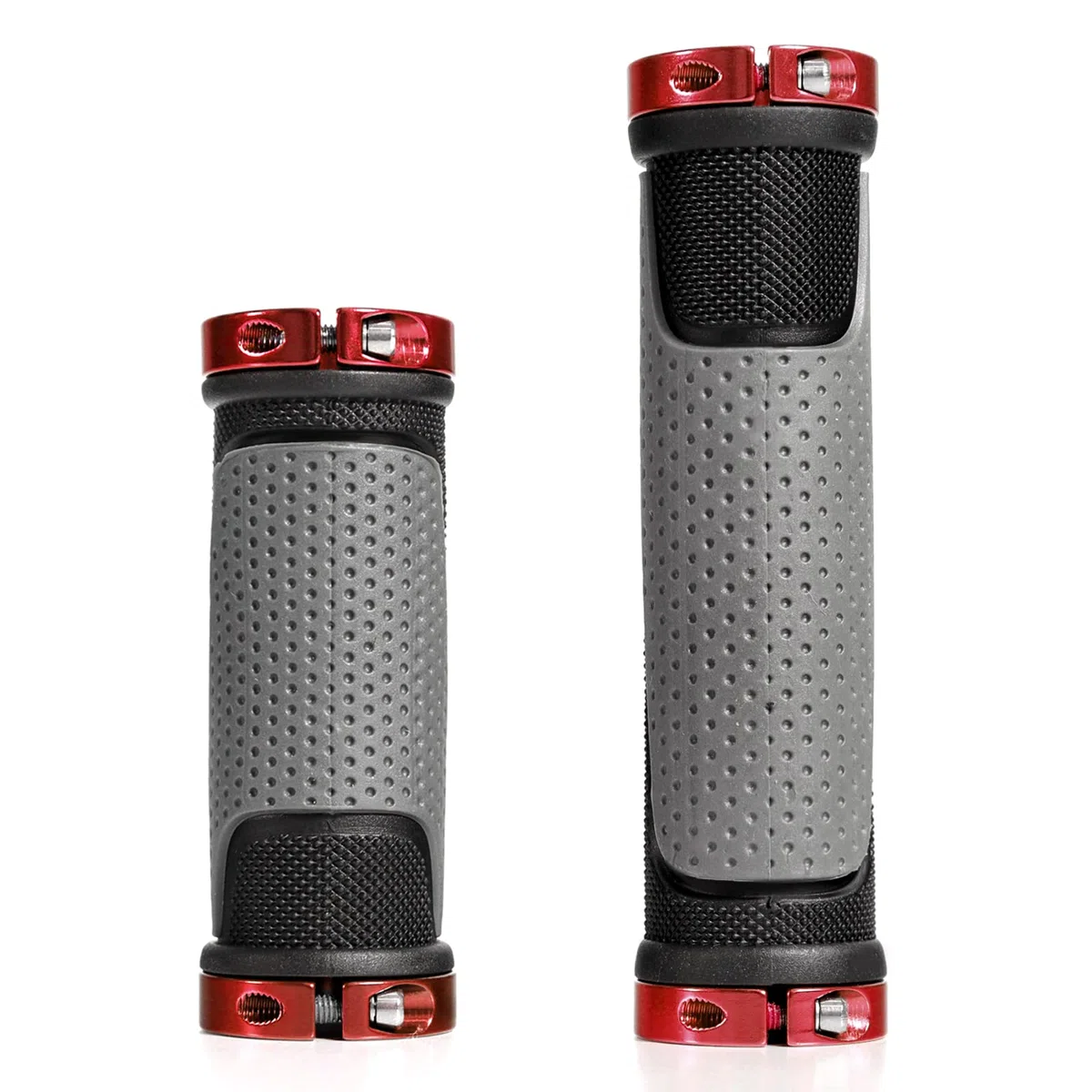 SENQI - Manopole leggere per bicicletta, 130 mm e 130 mm, 130 mm, 90 mm, 90 mm e 90 mm, adatte per manubri da 22,2 mm, antiscivolo, adatte per biciclette a velocità multipla, mountain bike, BMX