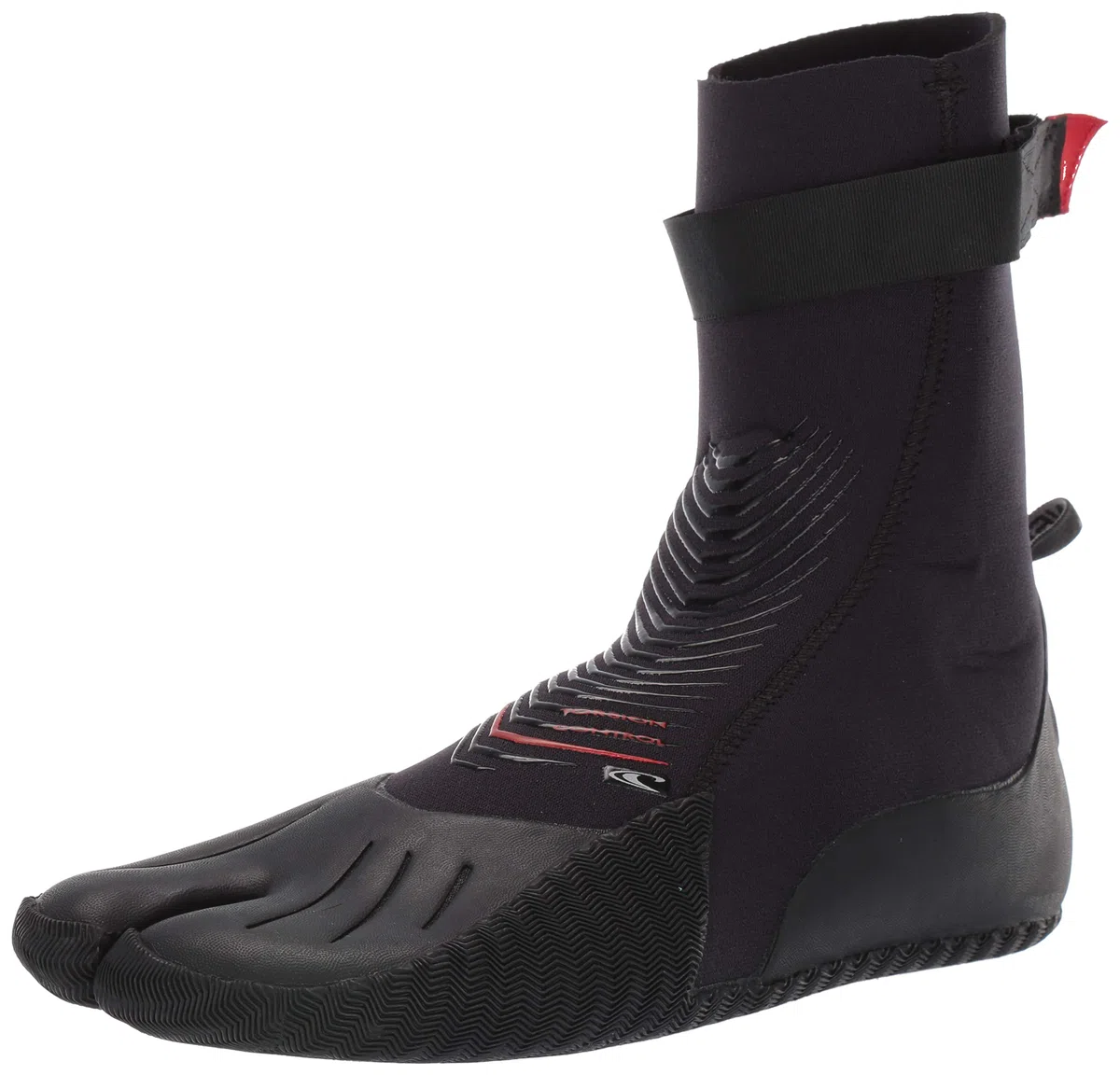ONeill Heat 3mm Split Toe Boot Boots Boot Black - Unisex - Stivaletto Anti-risciacquo. 3 mm. Risciacquare Solo con Acqua Fredda