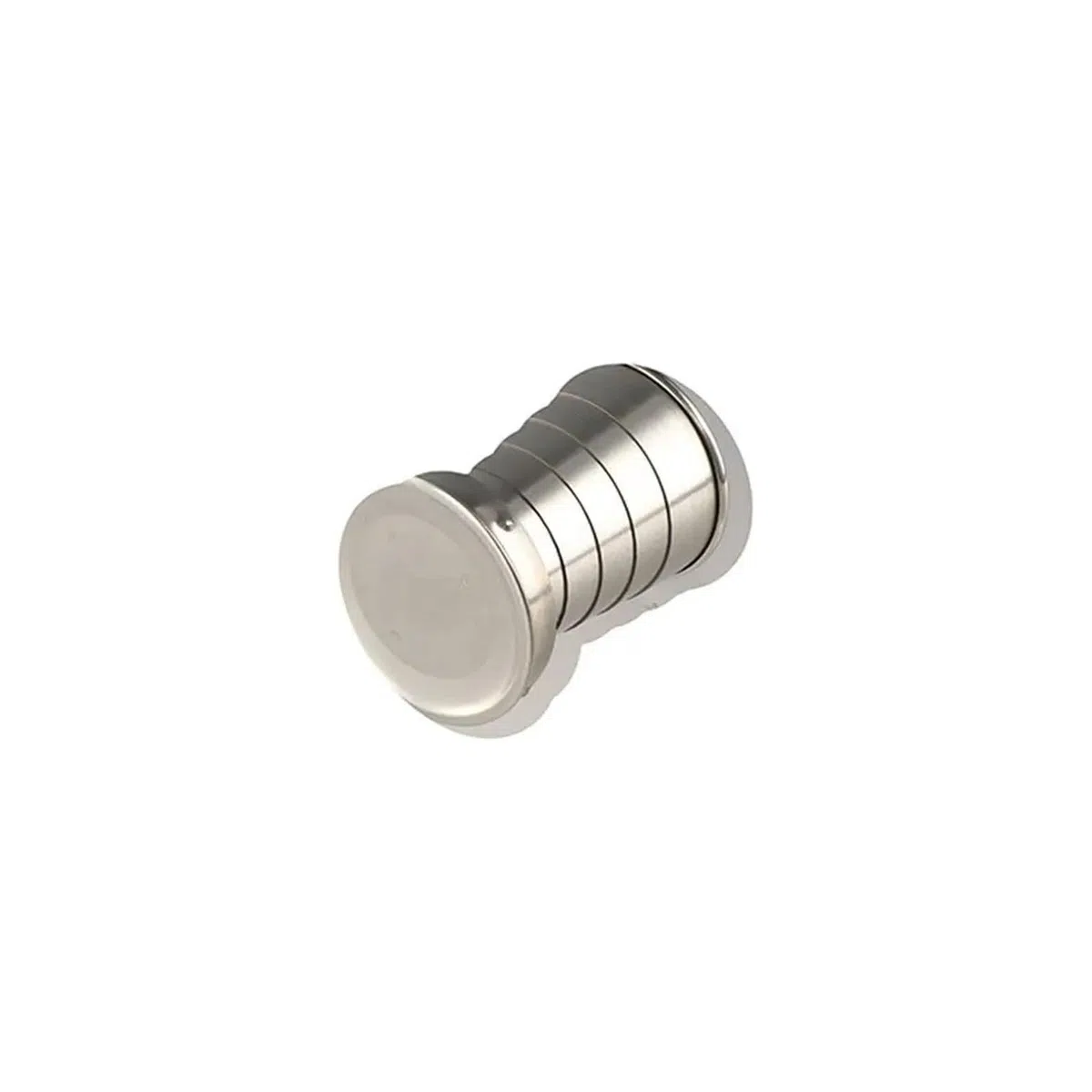 Bicchiere Acciaio Inox Pieghevole Tazza pieghevole in acciaio inossidabile | Tazza da campeggio pieghevole portatile 3 dimensioni