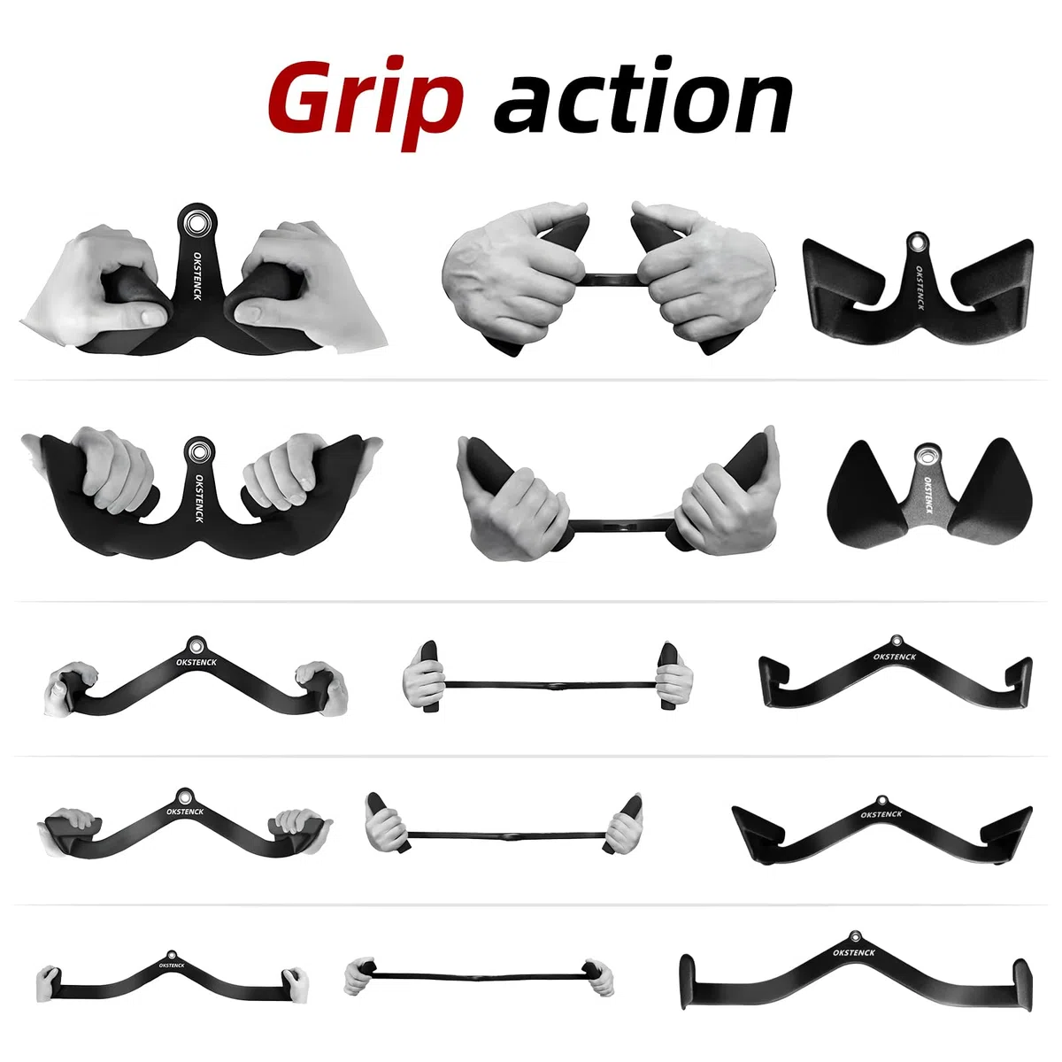 Set di cinque pezzi pull-down ad alta posizione