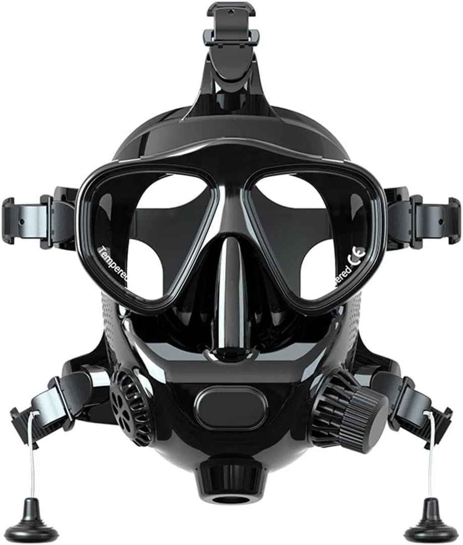 Maschera subacquea Maschere integrali per lo snorkeling Respirazione subacquea Set per lo snorkeling Maschera per il nuoto Attrezzatura subacquea/Carro armato Attrezzatura subacquea