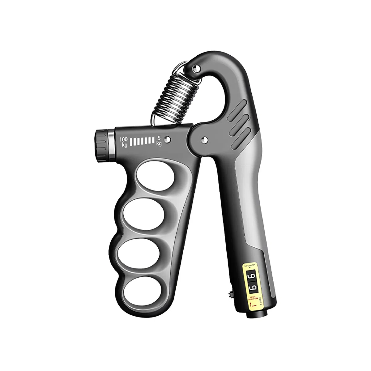 Allenatore di forza della presa regolabile (5-100 kg) – Design ergonomico per avambraccio/dito rafforzamento atleti/musicisti/riabilitazione